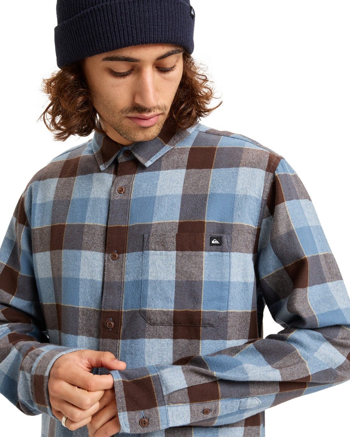 Quiksilver Overhemd met lange mouwen Motherfly Plaid