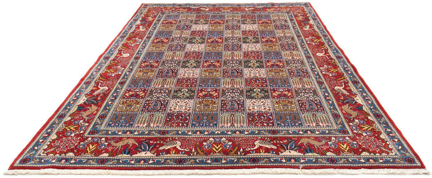 morgenland Wollen kleed Moud medaillon blu scuro 233 x 179 cm Uniek exemplaar met certificaat