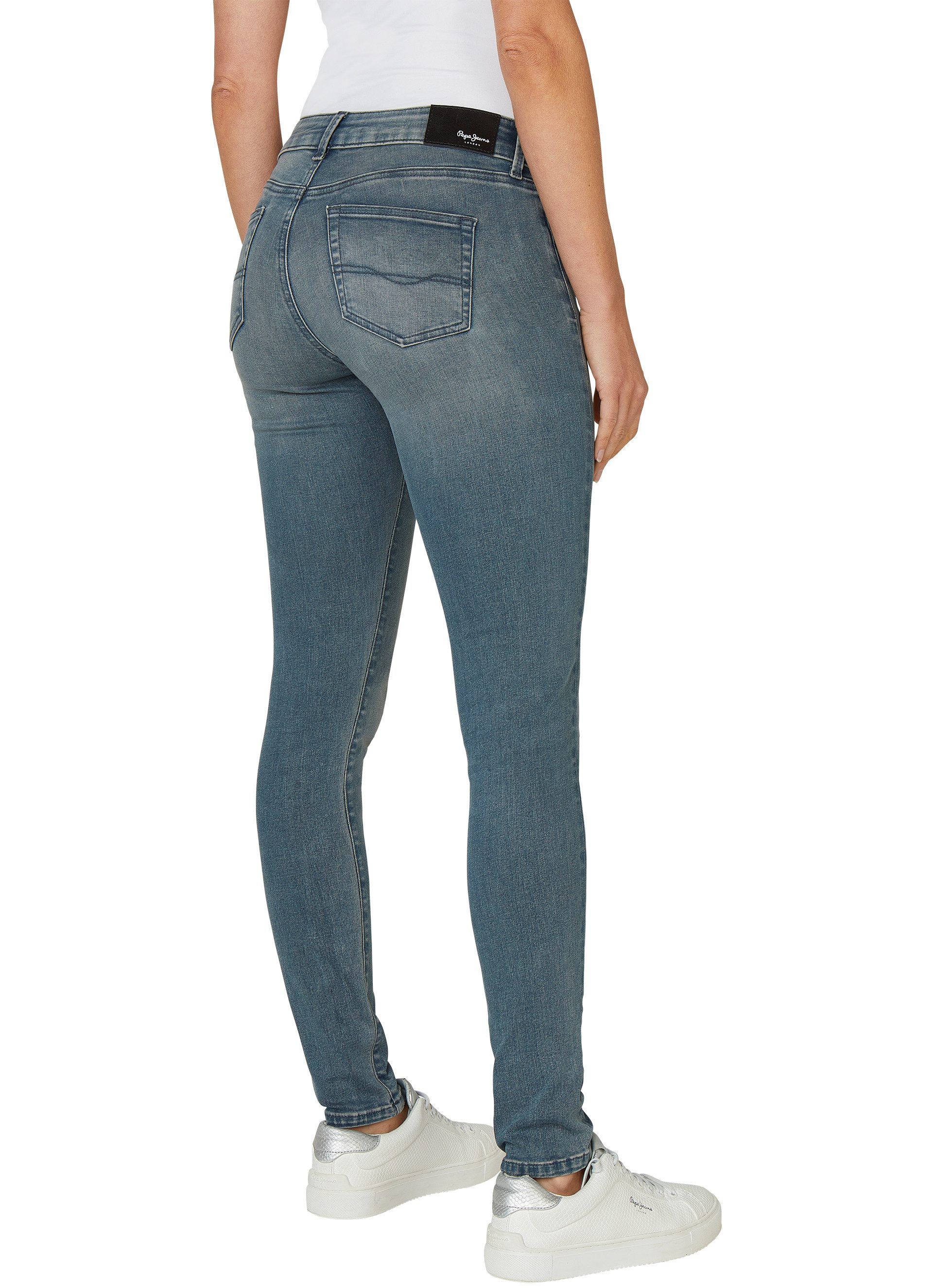 Pepe Jeans Skinny fit jeans SKINNY JEANS LW in verschillende wassingen