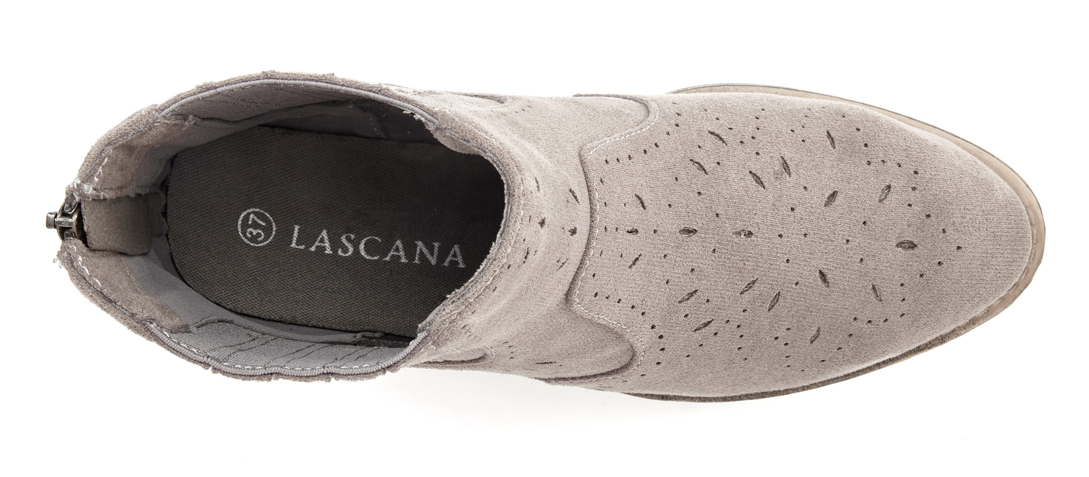 Lascana Laarsjes met cut-outs, laarzen vegan