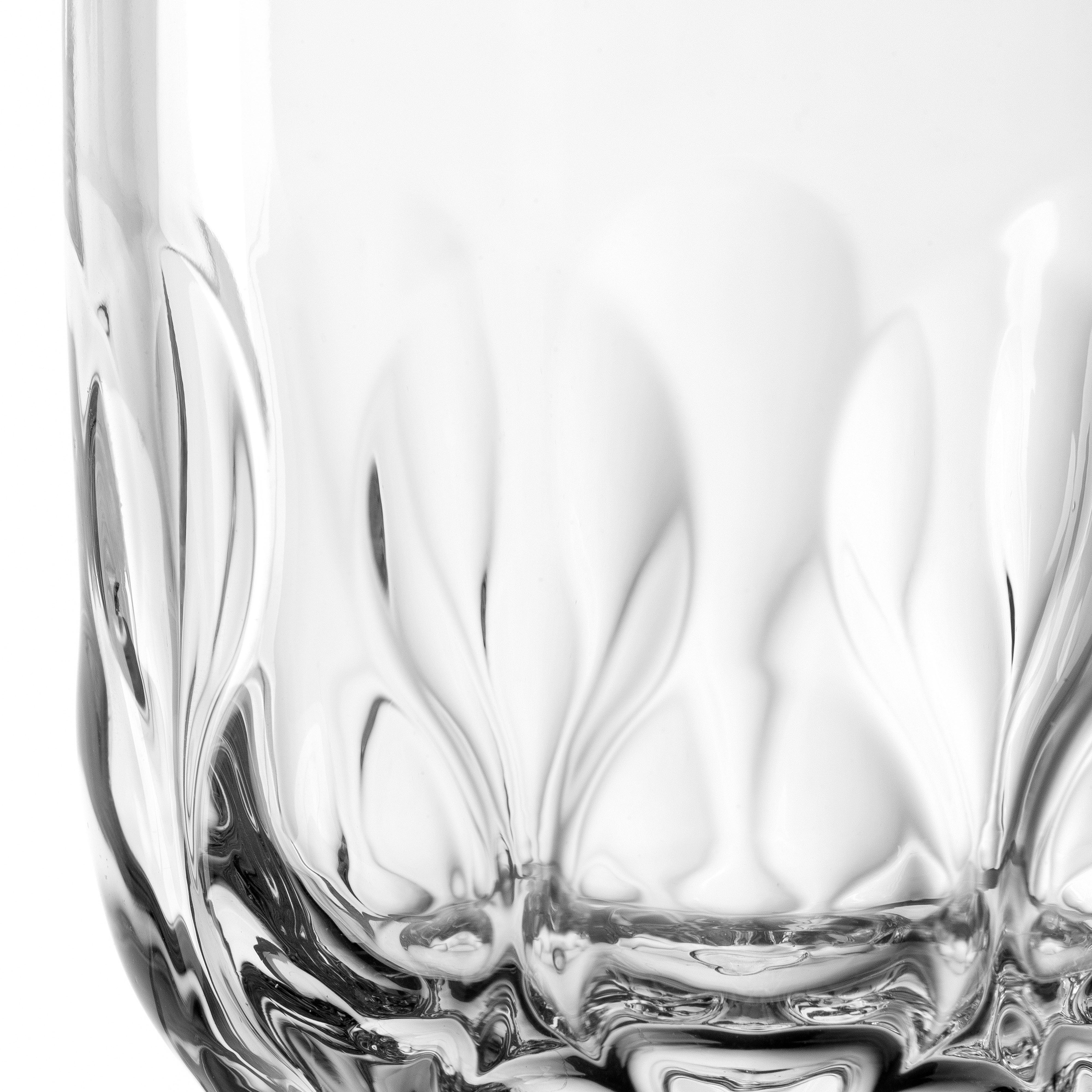 LEONARDO Glazenset Kaffee-Glas GOCCE, 220 ml, 6er-Set (set)