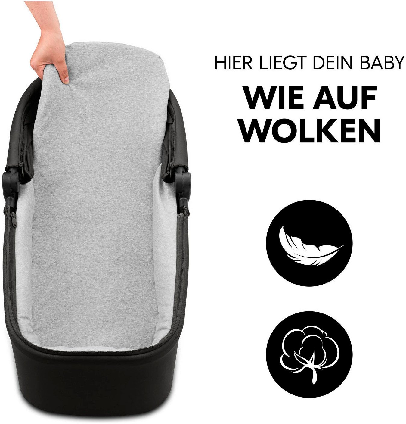 Hauck Combi-kinderwagen Move N Care Set belasting tot 22 kg (set)