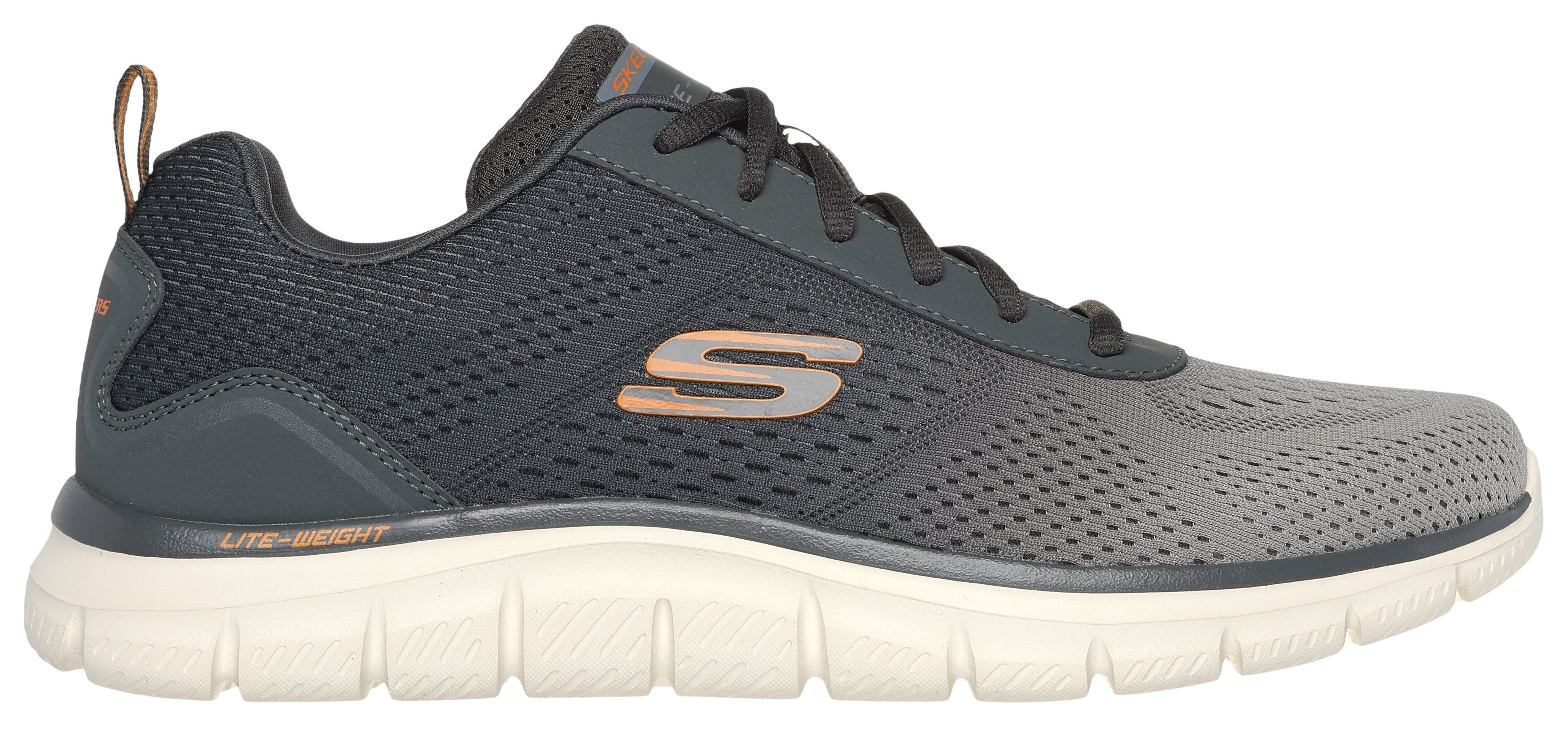 Skechers Sneakers TRACK-RIPKENT Vrijetijdsschoen, lage schoen, veterschoen in vegan uitvoering