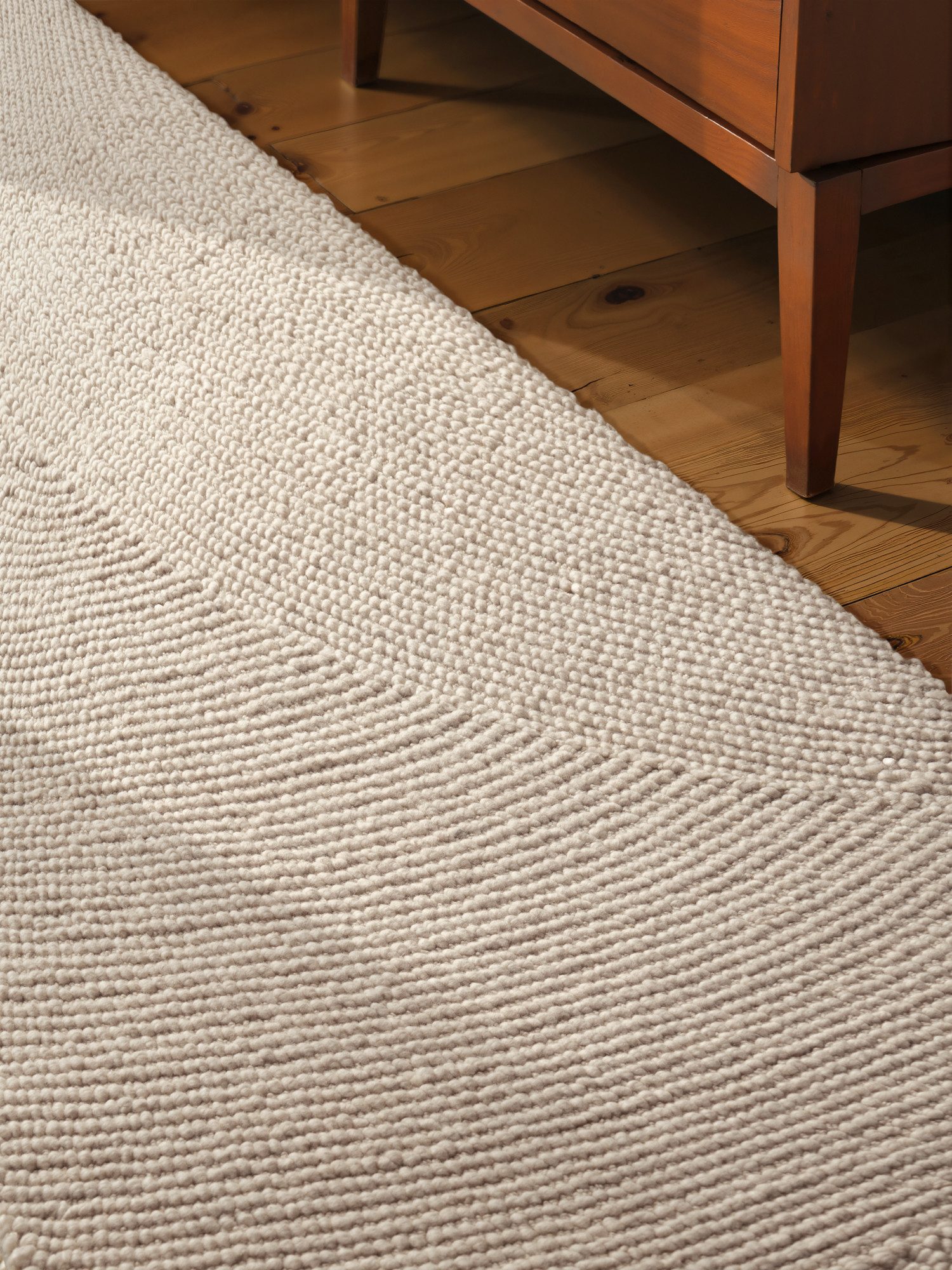 HANSE Home Wollen kleed ELENI Handgetuft, wol, natuur, woonkamer, slaapkamer, scandinavisch, hygge