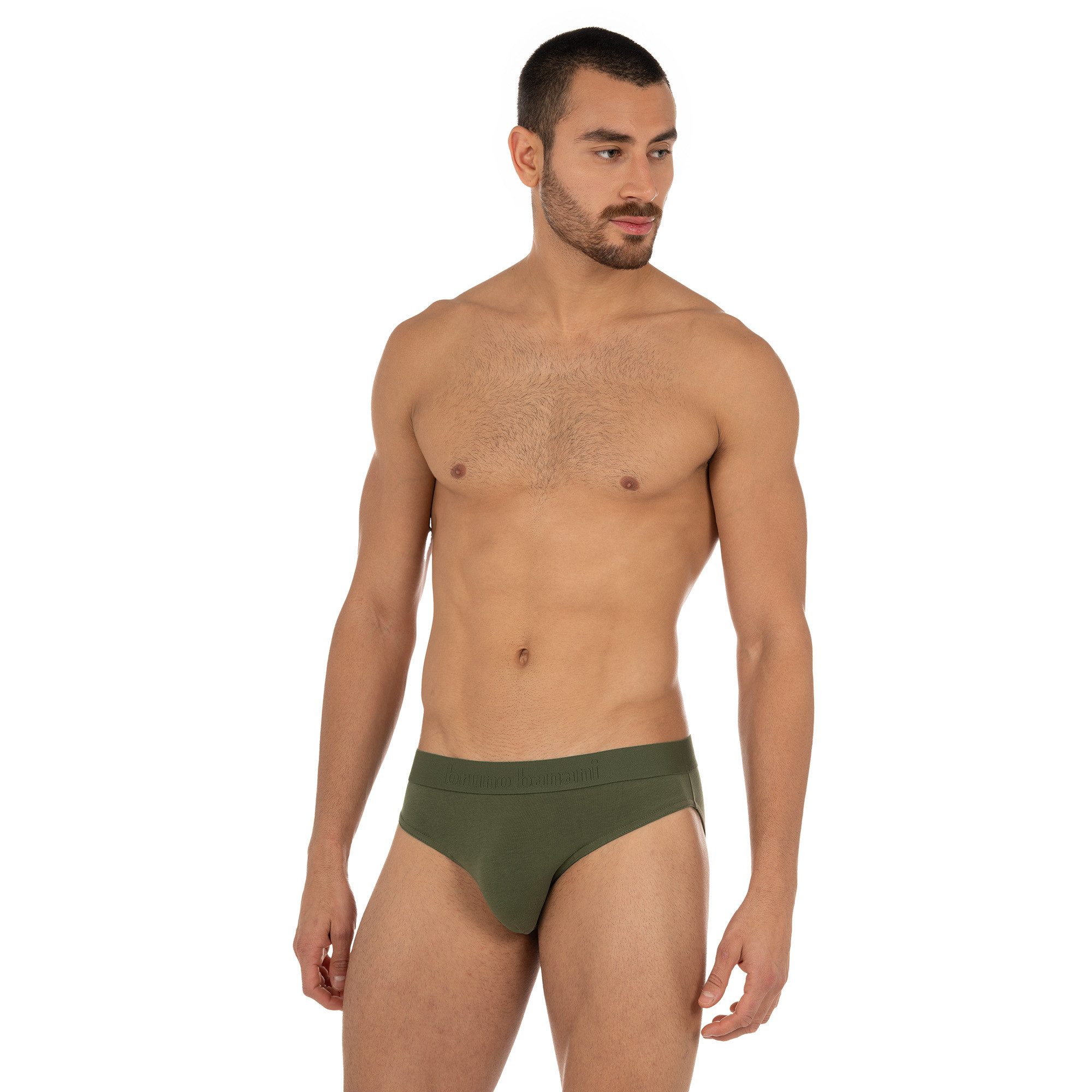 Bruno Banani Slip Flowing met logoband (2 stuks, Set van 2)