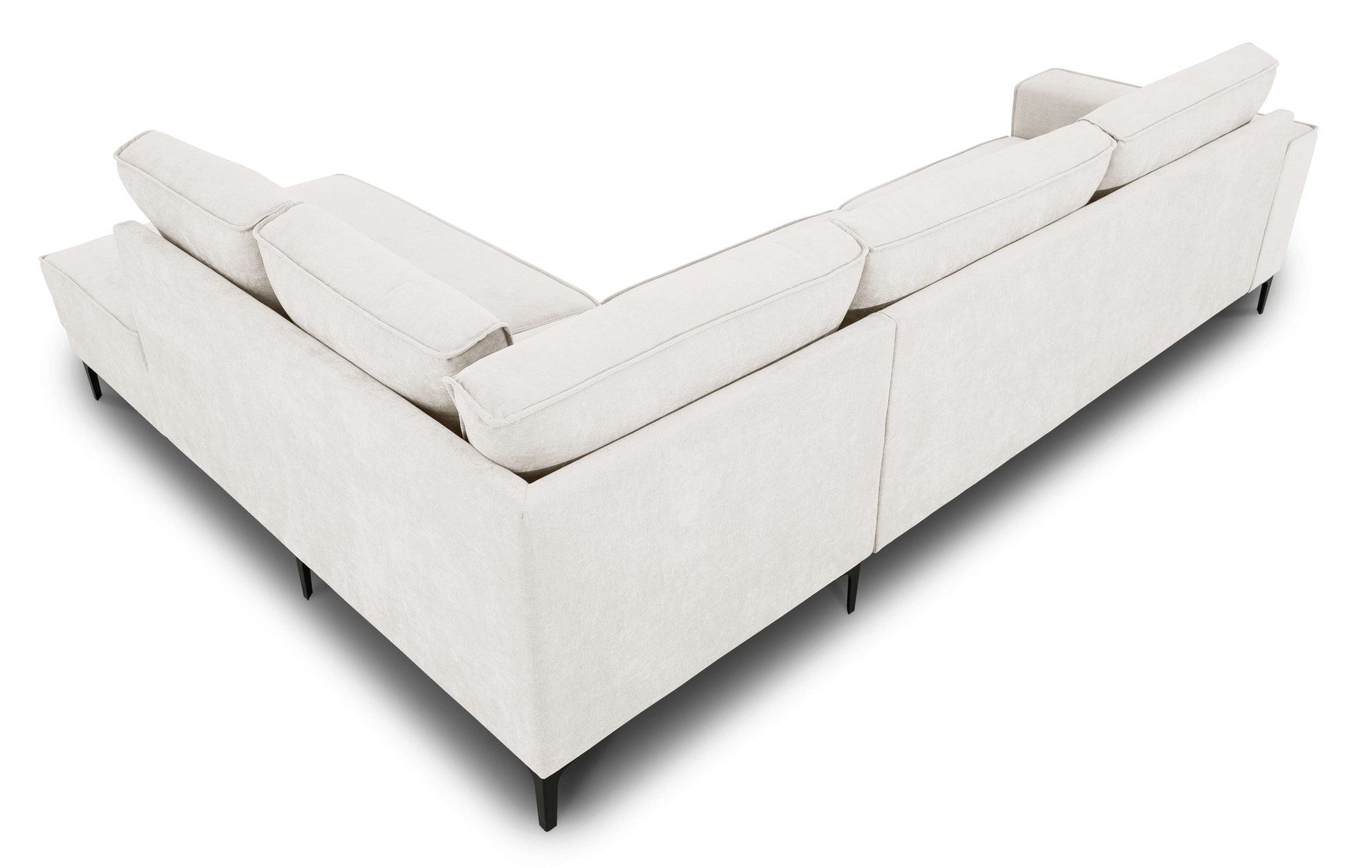 Places of Style Hoekbank Oland, structuur, platweefsel, luxe microvezel, bouclé