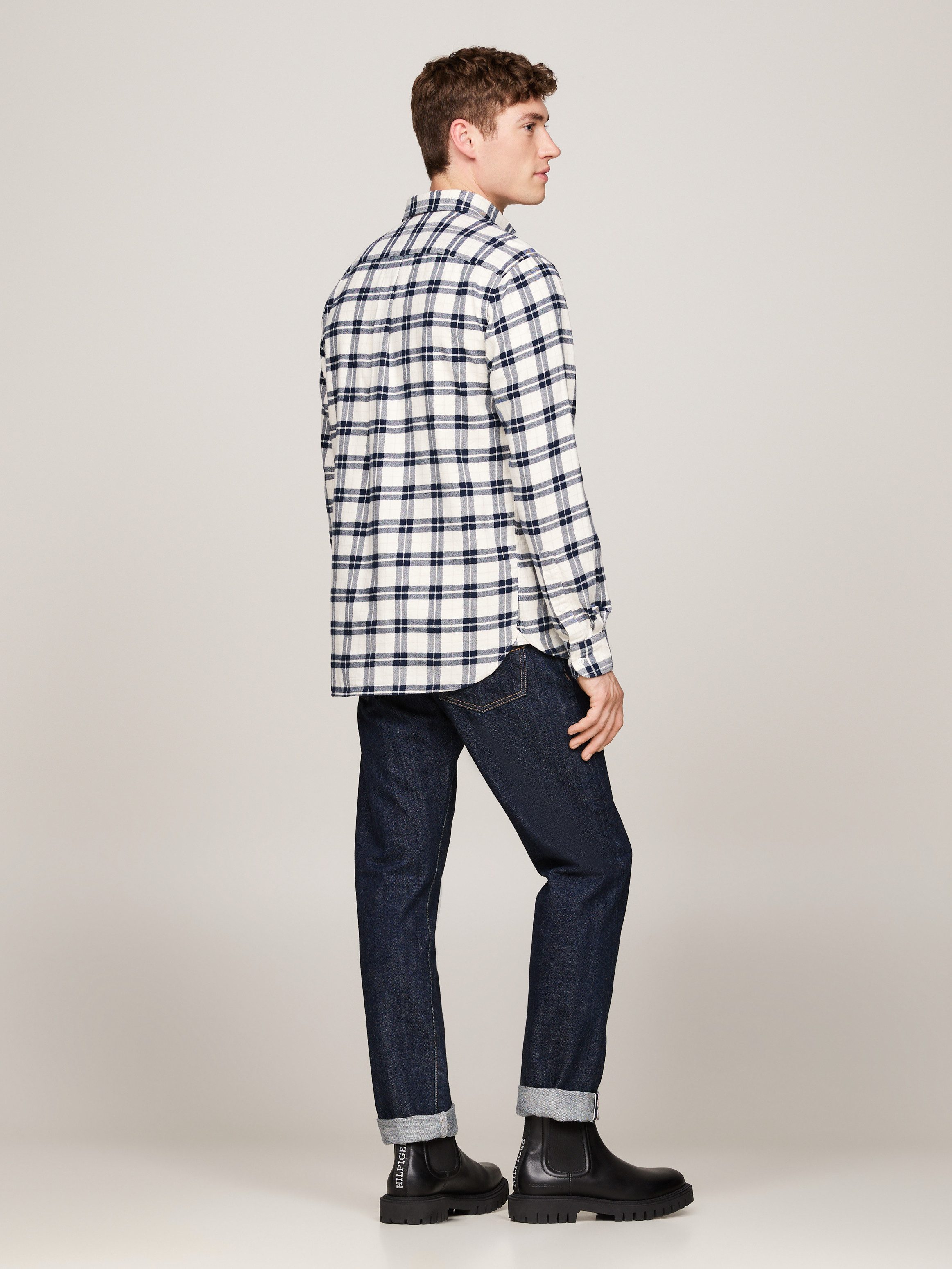 Tommy Hilfiger Overhemd met lange mouwen BRUSHED EASY CHECK RF SHIRT