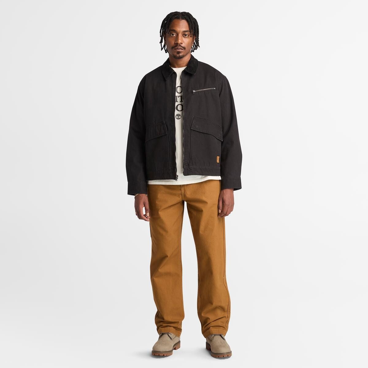 Timberland Kort jack STRAFFORD Washed Canvas Jacket (1 stuk)