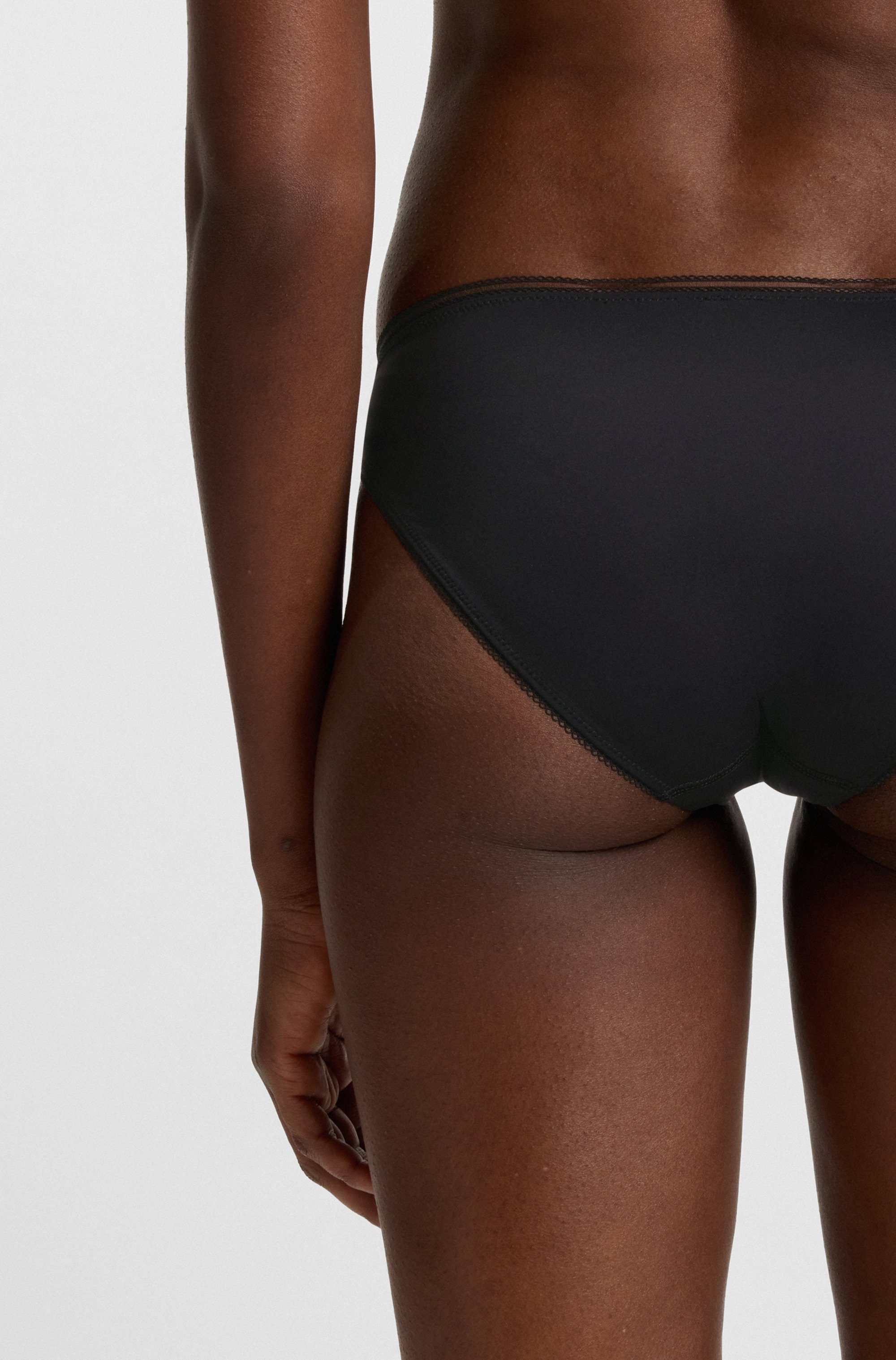 BOSS Slip BRIEF B.PURE met inzet bovenaan