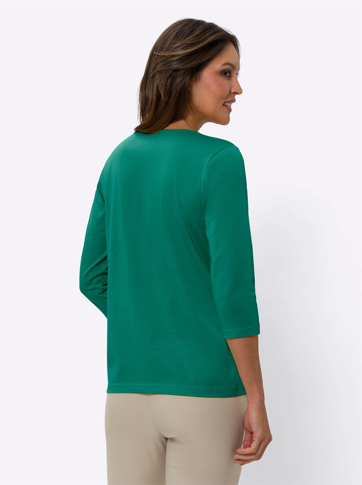 Classic Basics Shirt met 3/4 mouwen Shirt met 3/4-mouwen (1-delig)