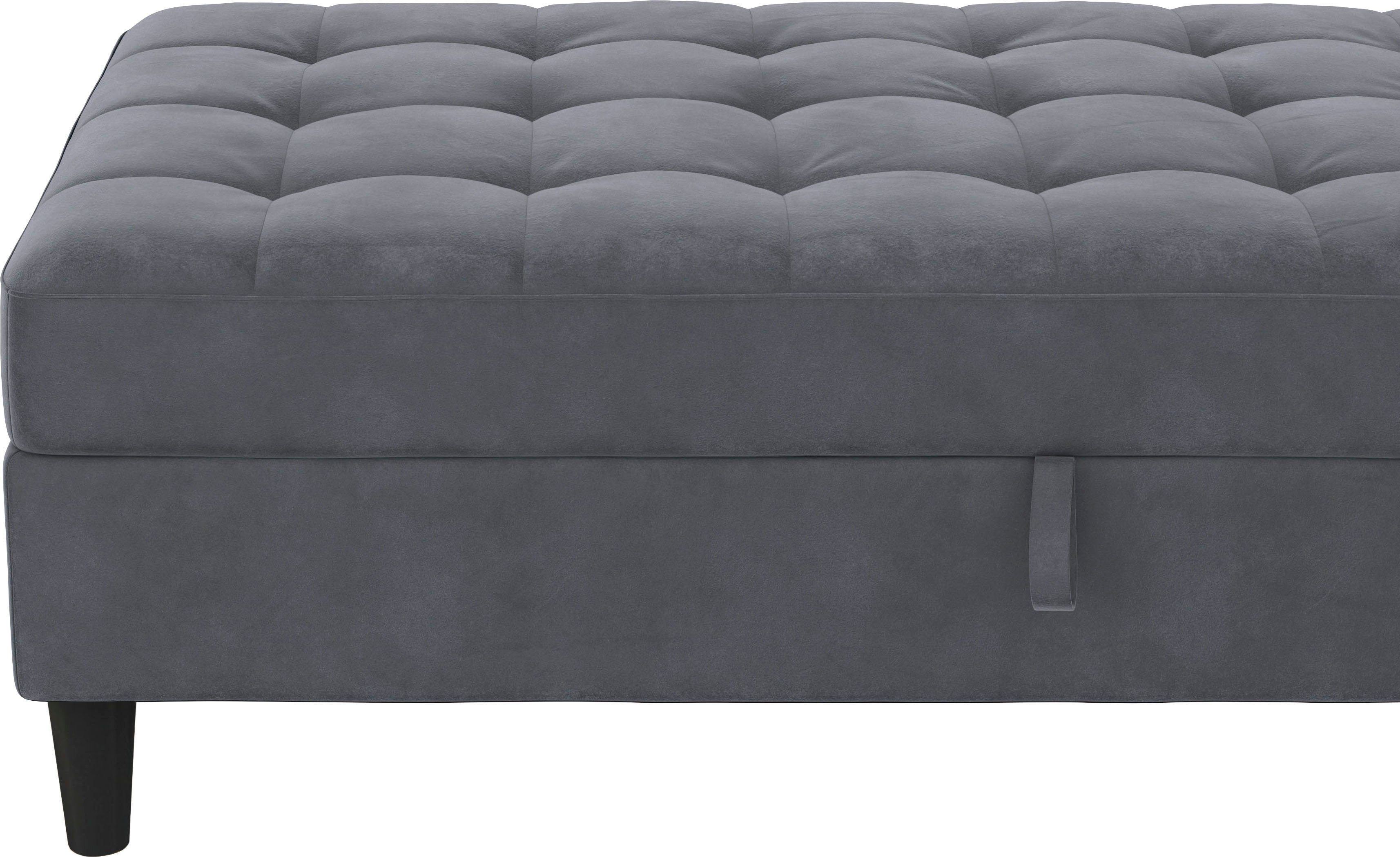 Dorel Home Hocker met bergruimte Presley Hocker met bergruimte, vrij plaatsbaar, zithoogte 43 cm