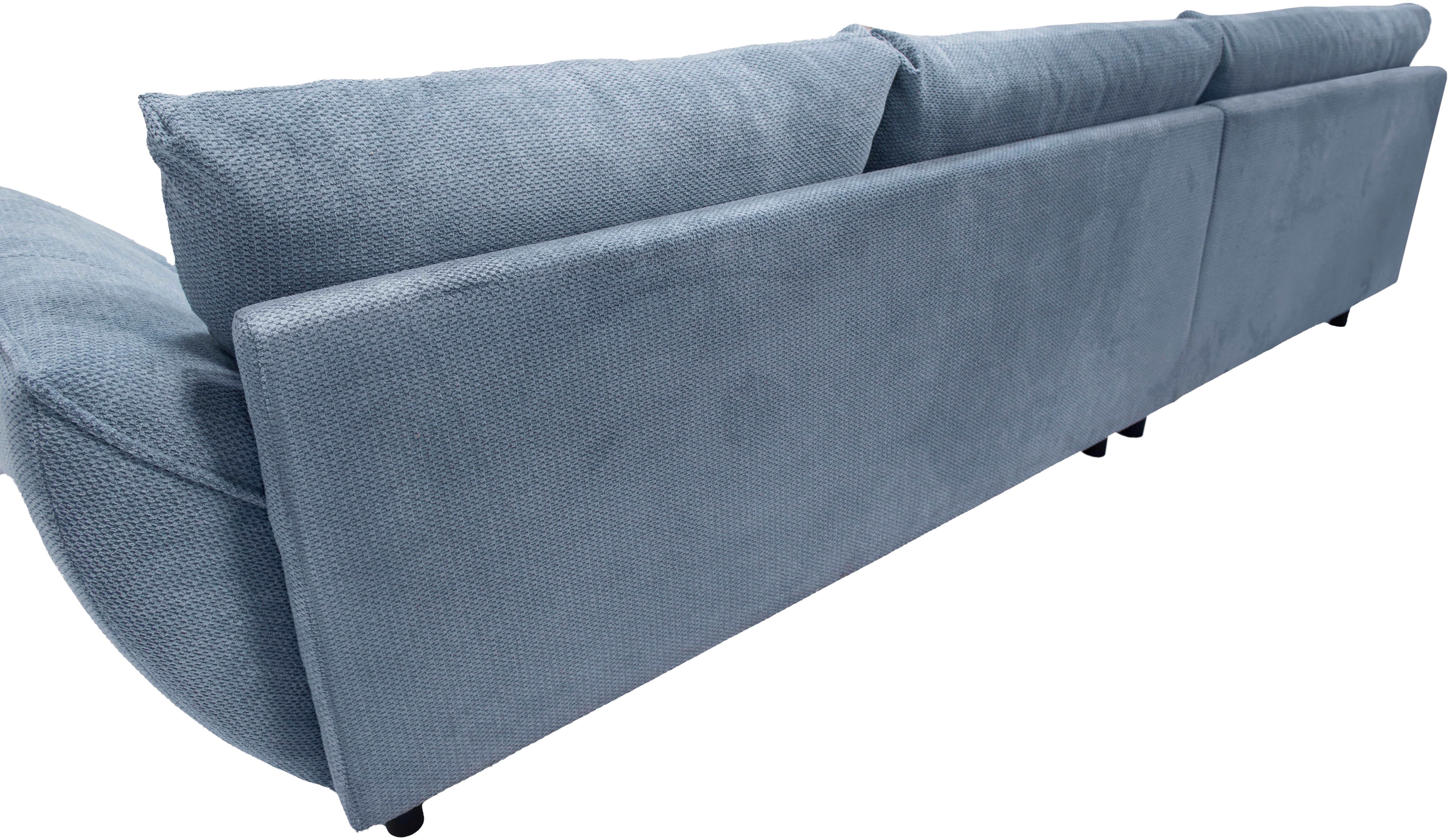 exxpo - sofa fashion Hoekbank Biarritz modern en elegant mega bank met geweldig zitcomfort, L-vorm