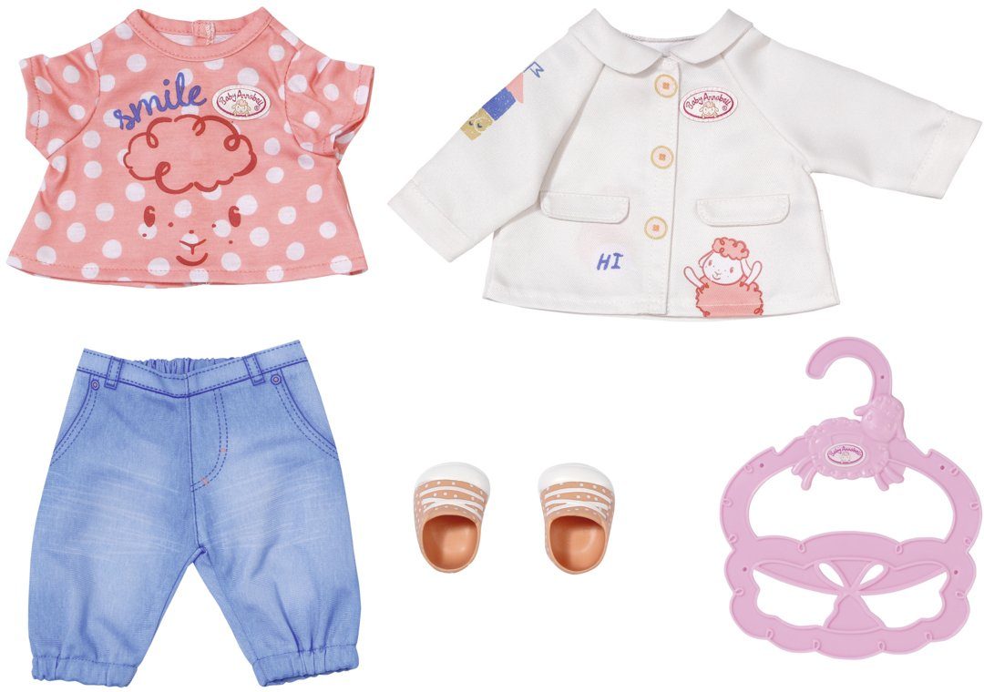 sterk Getand Zeestraat Baby Annabell Poppenkleding Little speeloutfit online kopen | OTTO