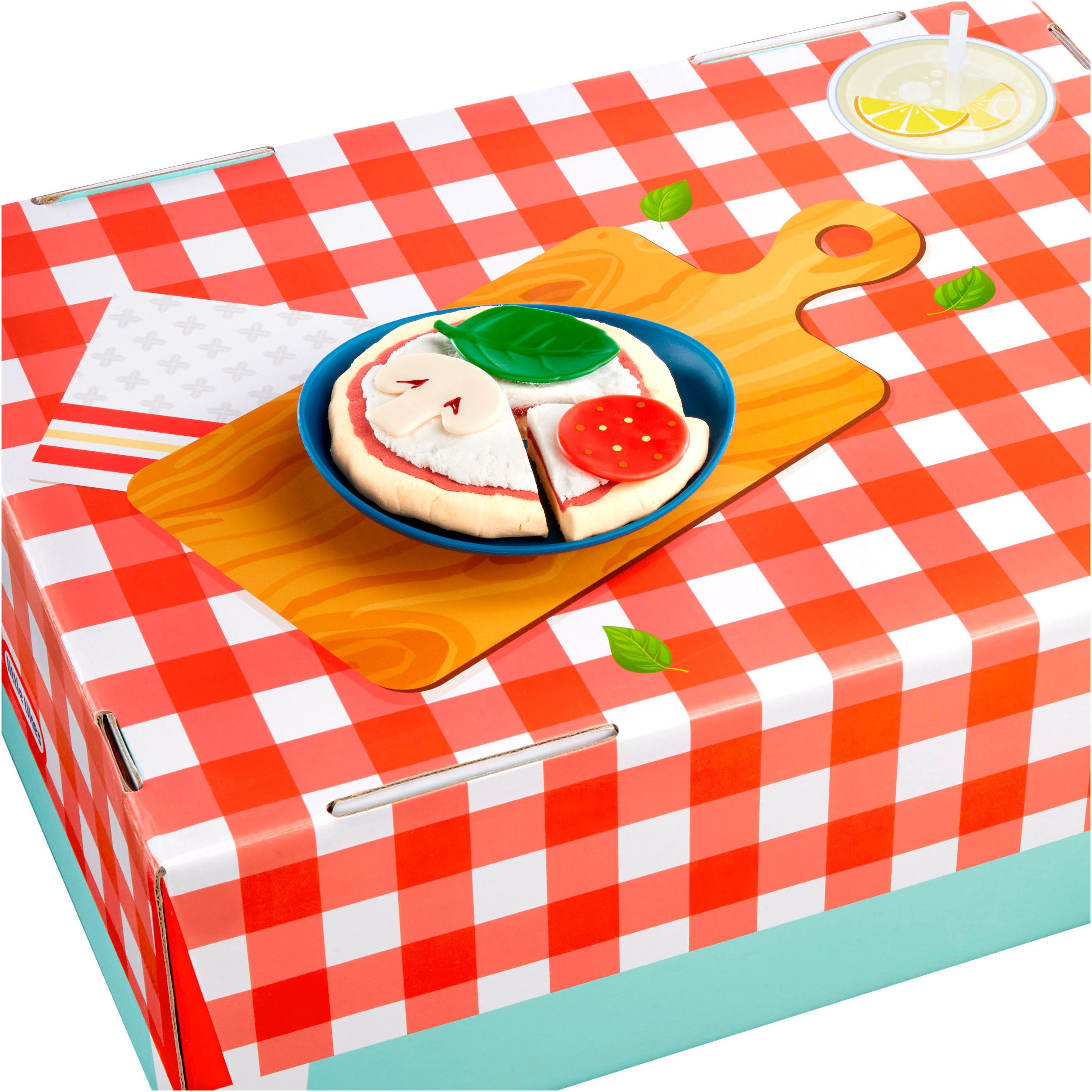 Little Tikes® Speelgoed-levensmiddelen Creative Chefs Pizza Kit (18-delig)