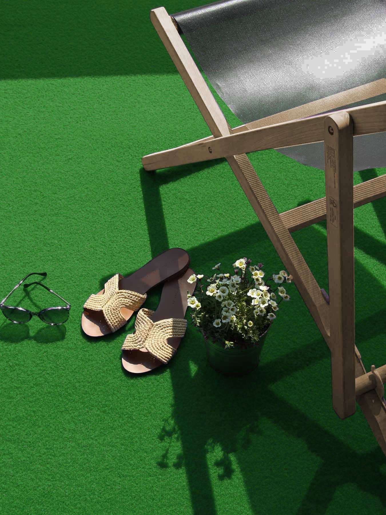 Primaflor-Ideen in Textil Kunstgras PARK, Made in Netherlands met noppen, slijtvast, weerbestendig & waterbestendig