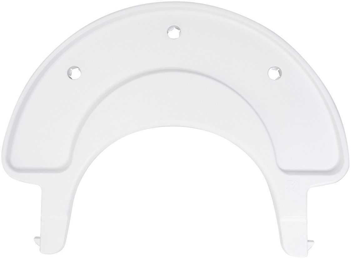 Hauck Kinderstoeltafeltje Alpha Play Tray, White van gerecycled materiaal
