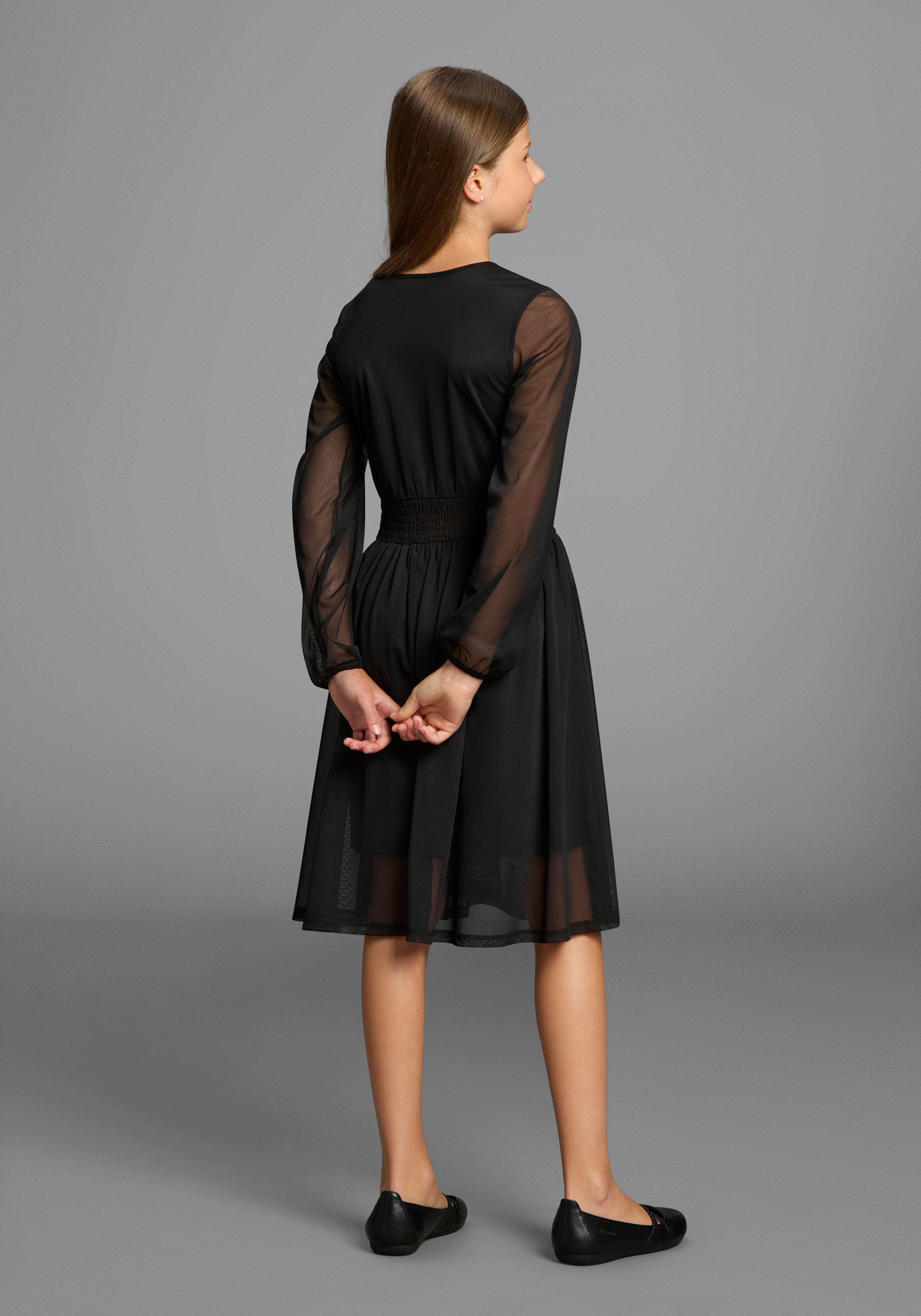 Bruno Banani Jerseyjurk Chiffon jurk