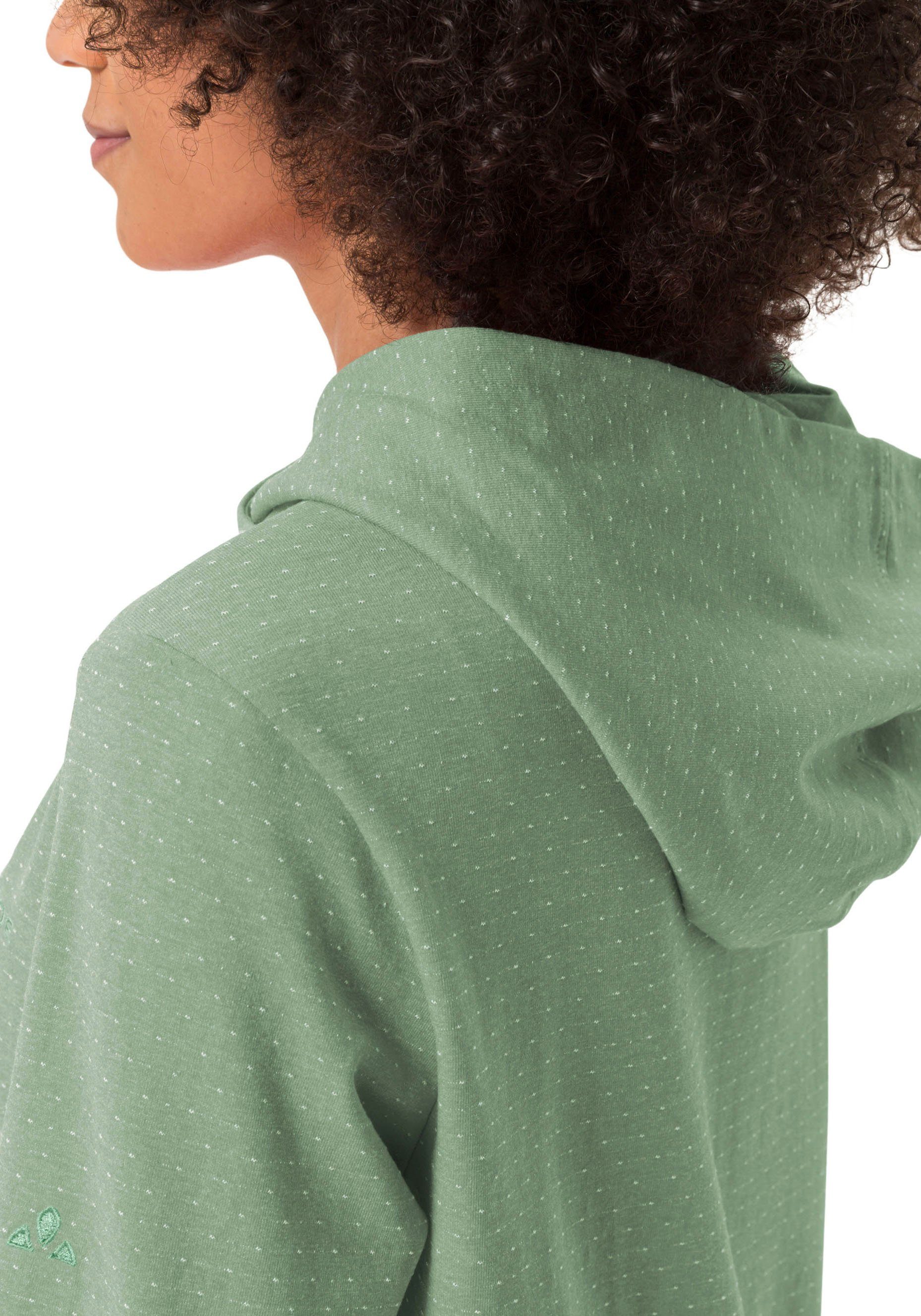 VAUDE Hoodie WOMEN'S TUENNO PULLOVER Logo-embossing op de arm (1-delig)