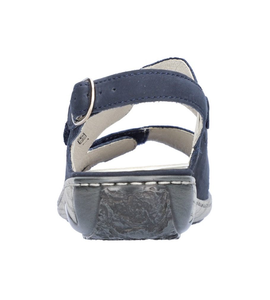 Waldläufer Sandalen Garda zomerschoen, sandaal, sleehak, met drukknoop, g-breedte