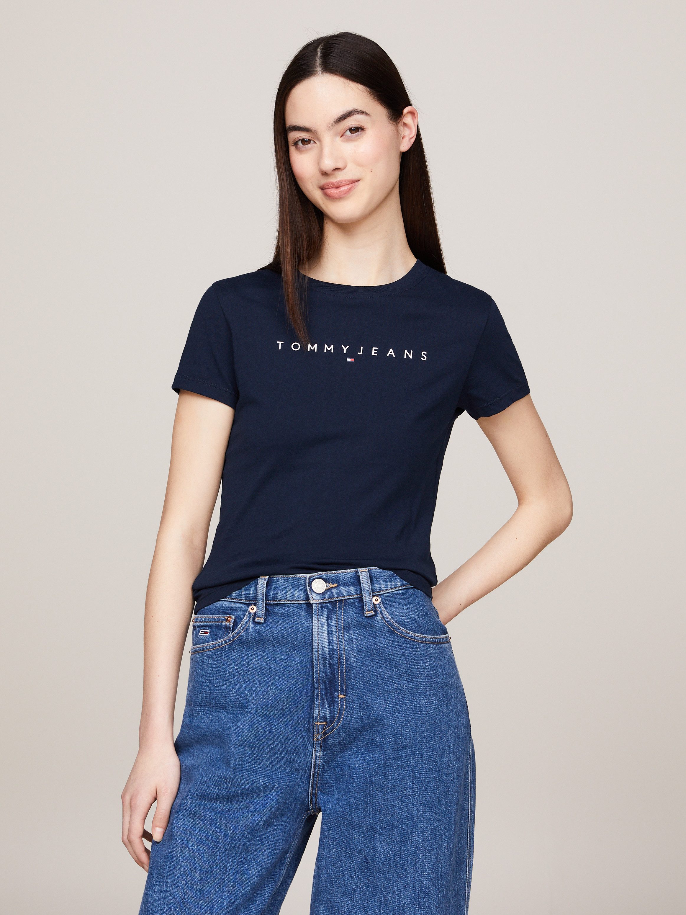 TOMMY JEANS T-shirt TJW SLIM LINEAR TEE EXT