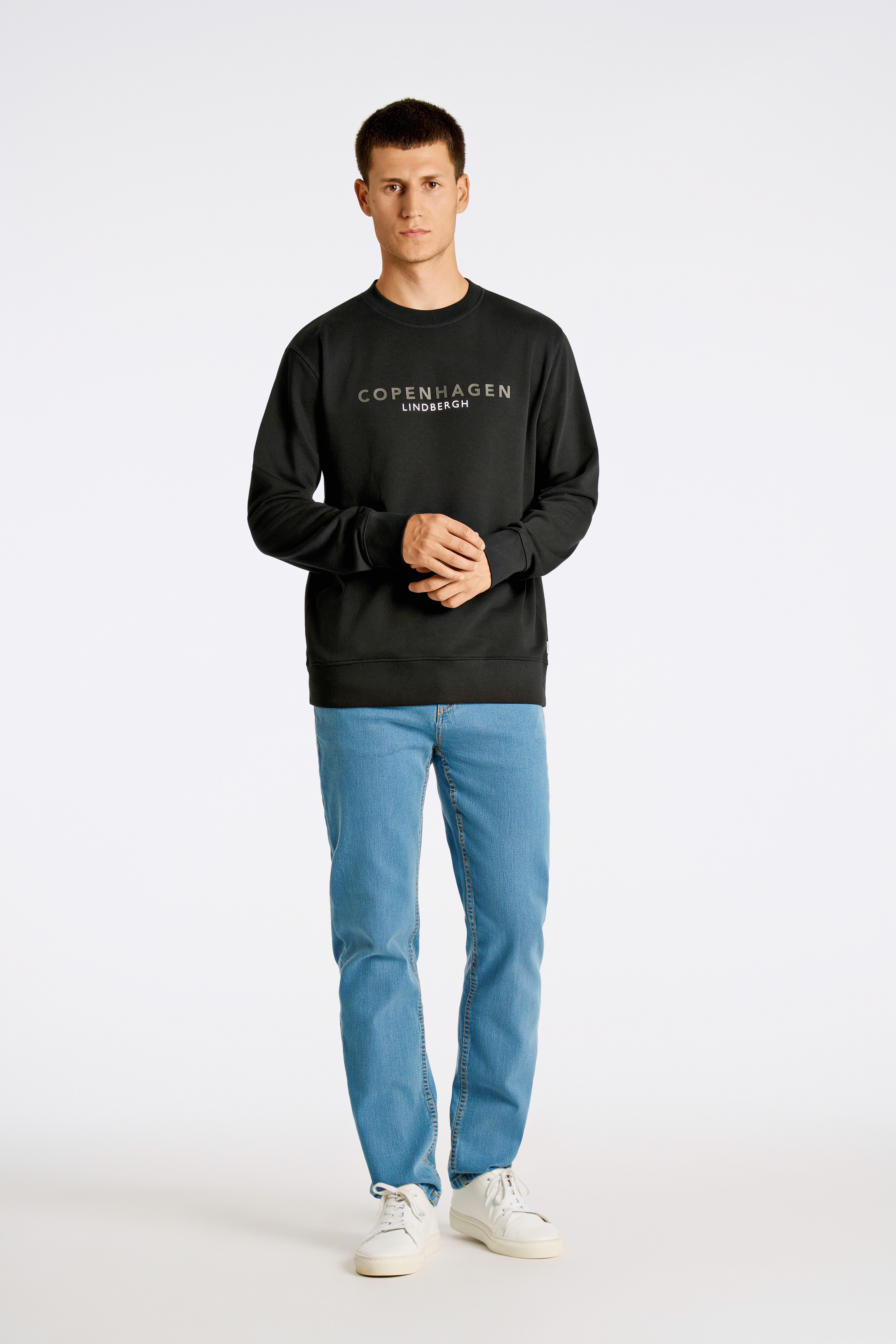 LINDBERGH Sweatshirt met een logo-opschrift