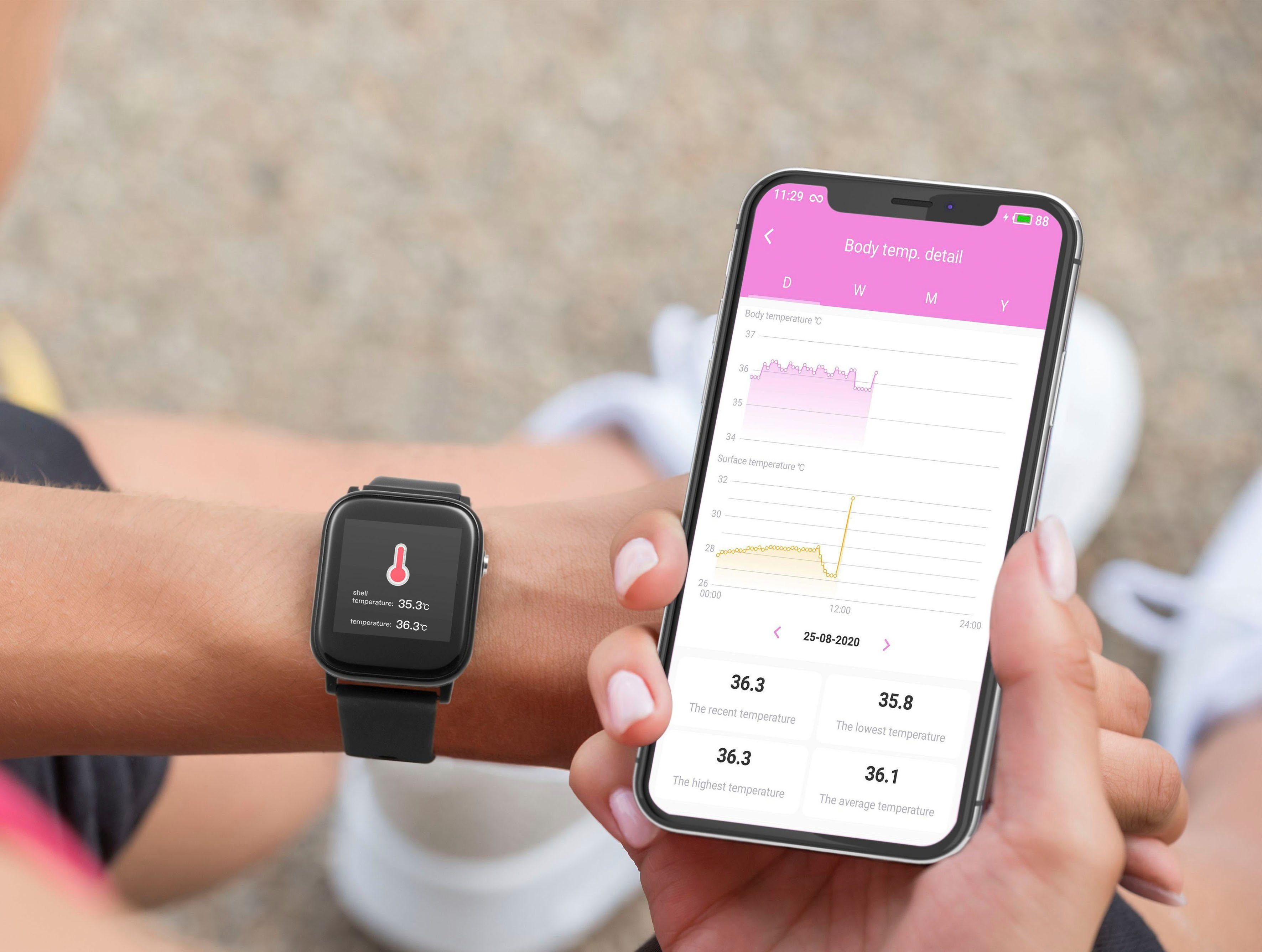 Technaxx Smartwatch TX-SW6HR