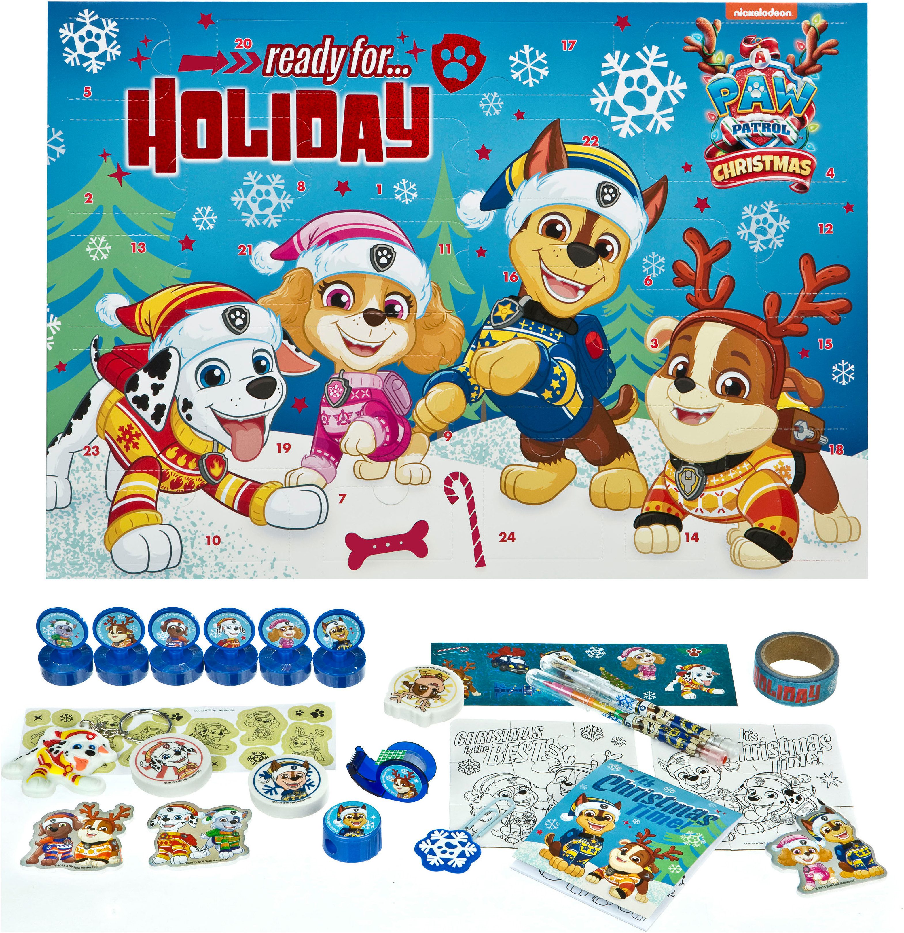 UNDERCOVER Speelgoed adventskalender Paw Patrol (24-delig)