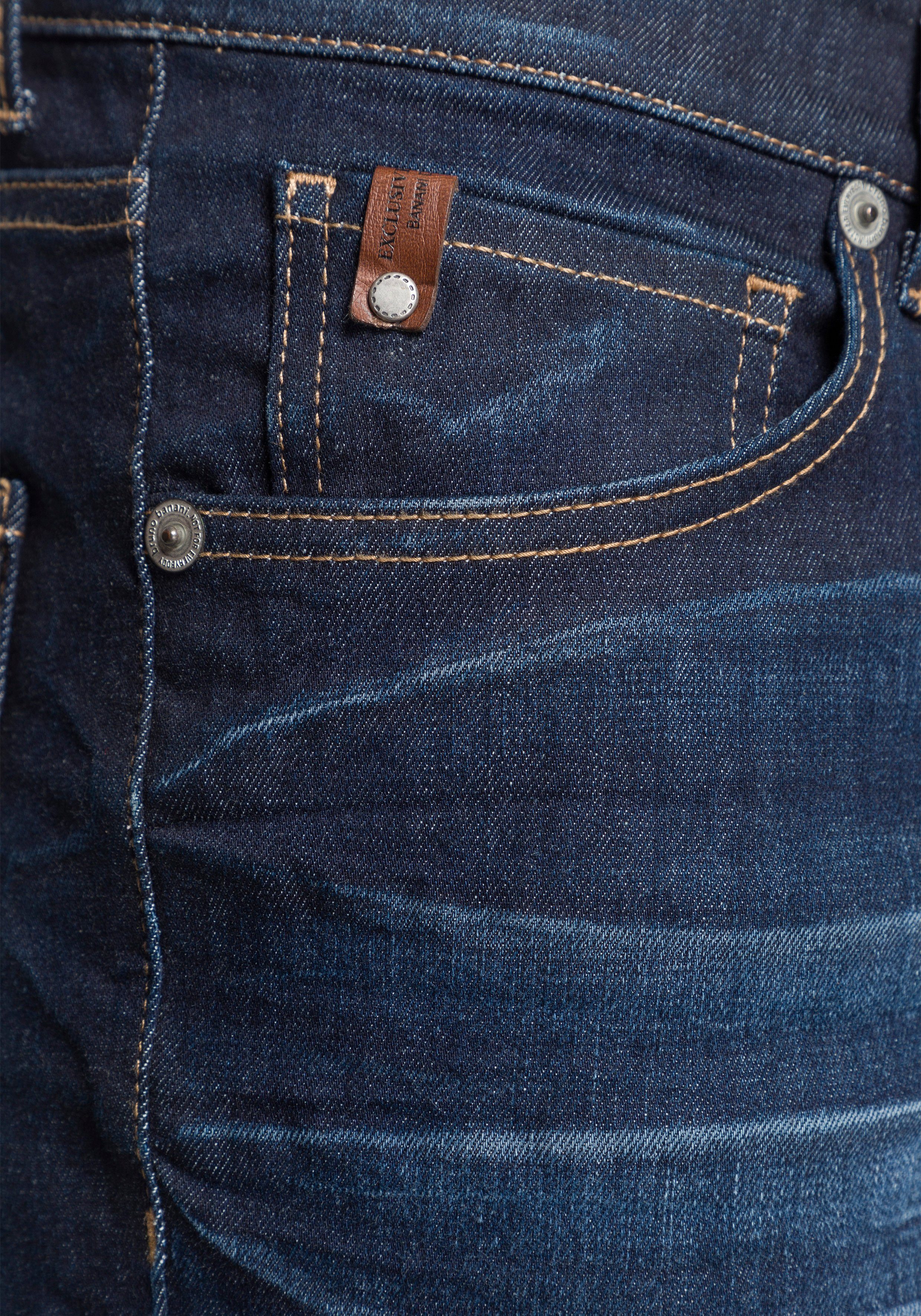 Bruno Banani Comfort fit jeans Floyd rechte pijp, met steekzakken, lage taillehoogte