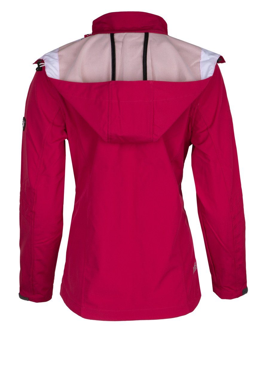 DEPROC Active Outdoorjack MADELEINE PEAK WOMEN Contrasterende ritssluiting