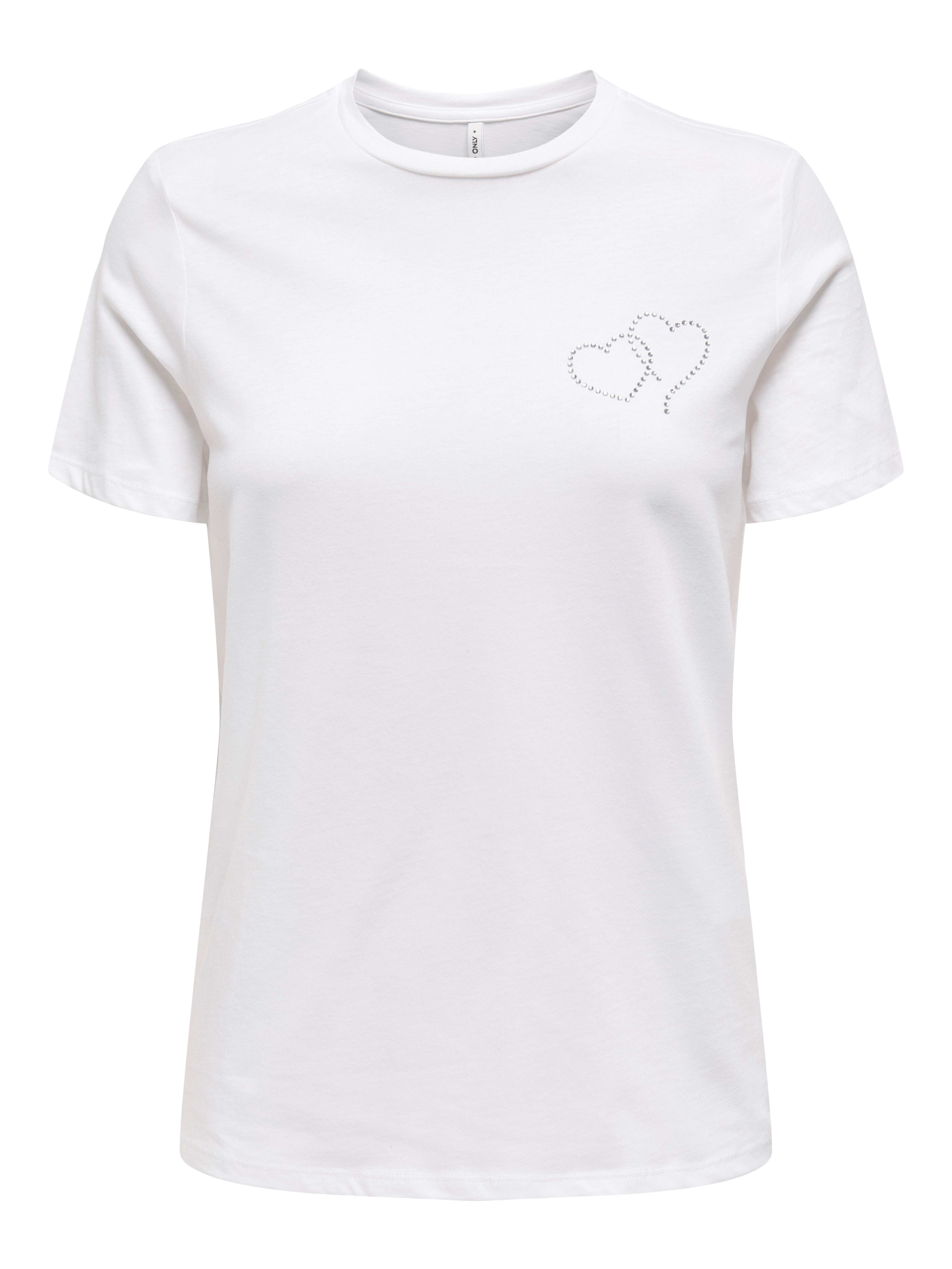 Only Shirt met korte mouwen ONLARIANA LIFE S/S O-NECK BOX TOP JRS