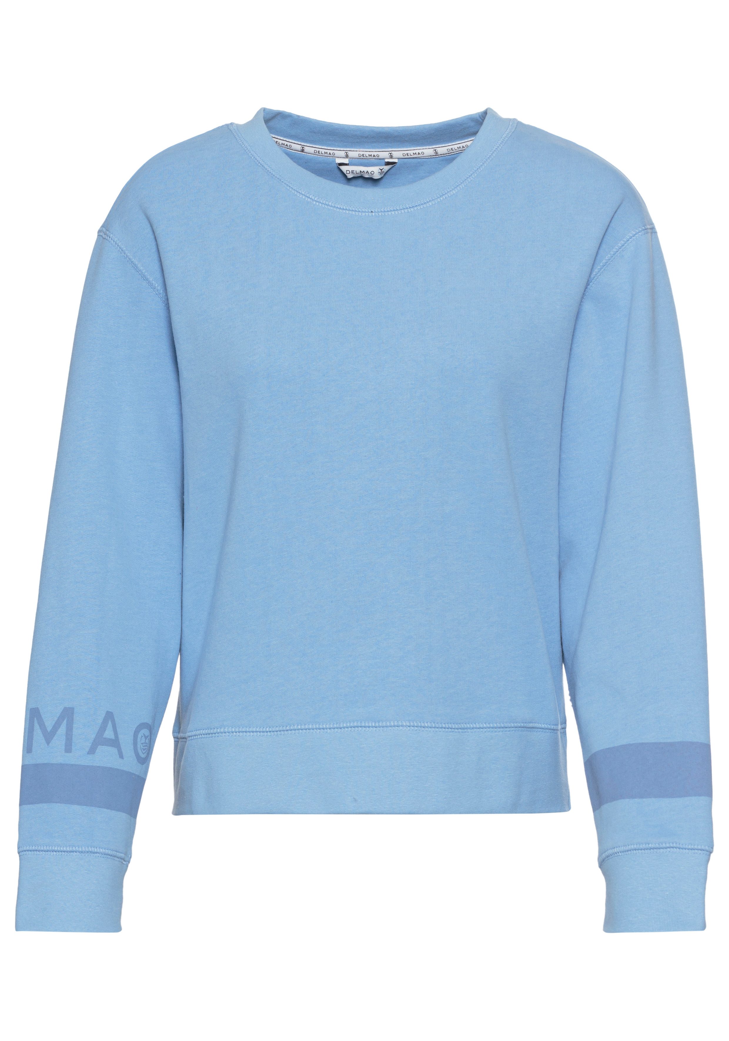 DELMAO Sweatshirt met rubber-print - nieuwe collectie