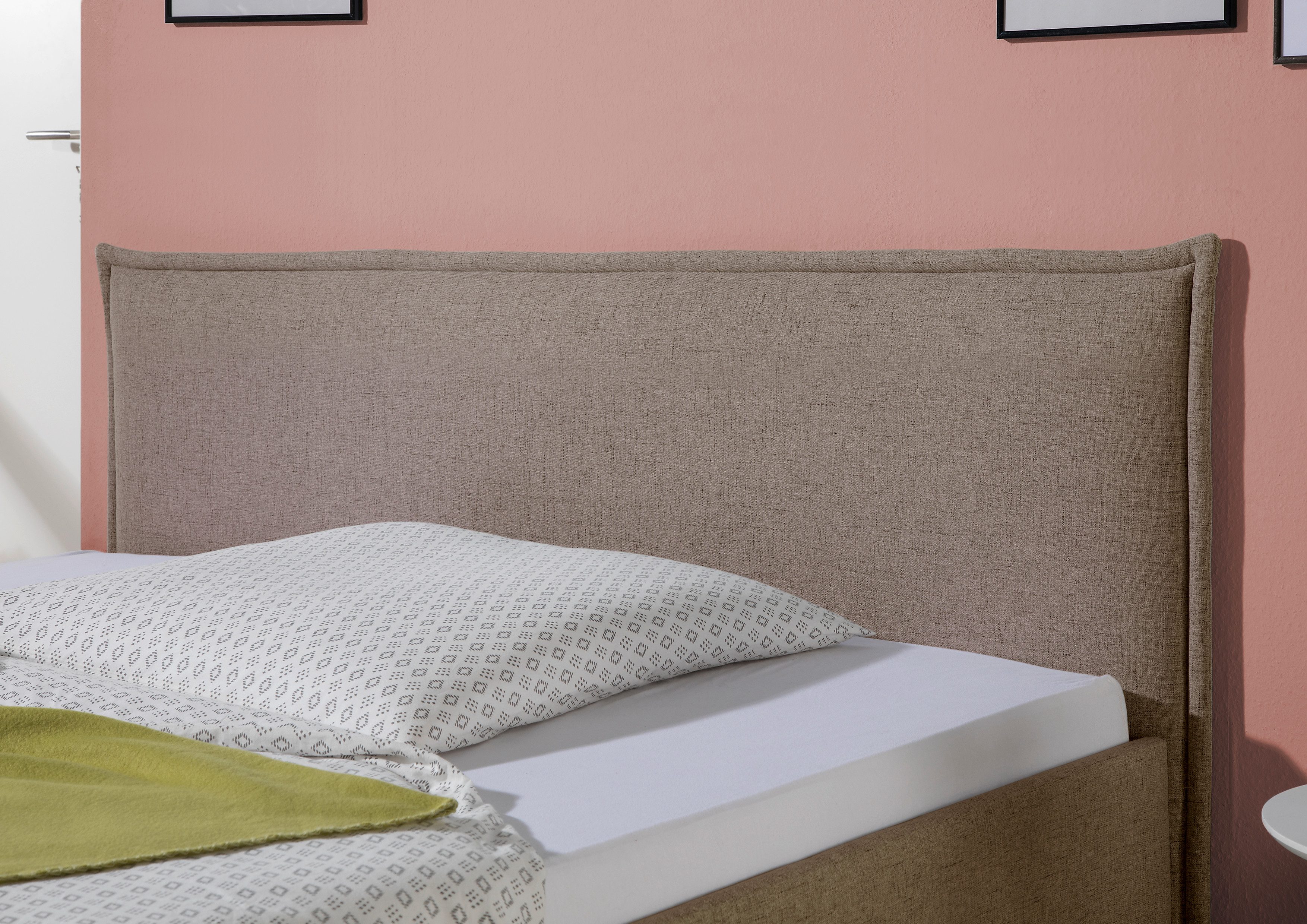 Maintal Gestoffeerd bed Gustine Zijkanten van het bed zelf te monteren, zonder bedkist