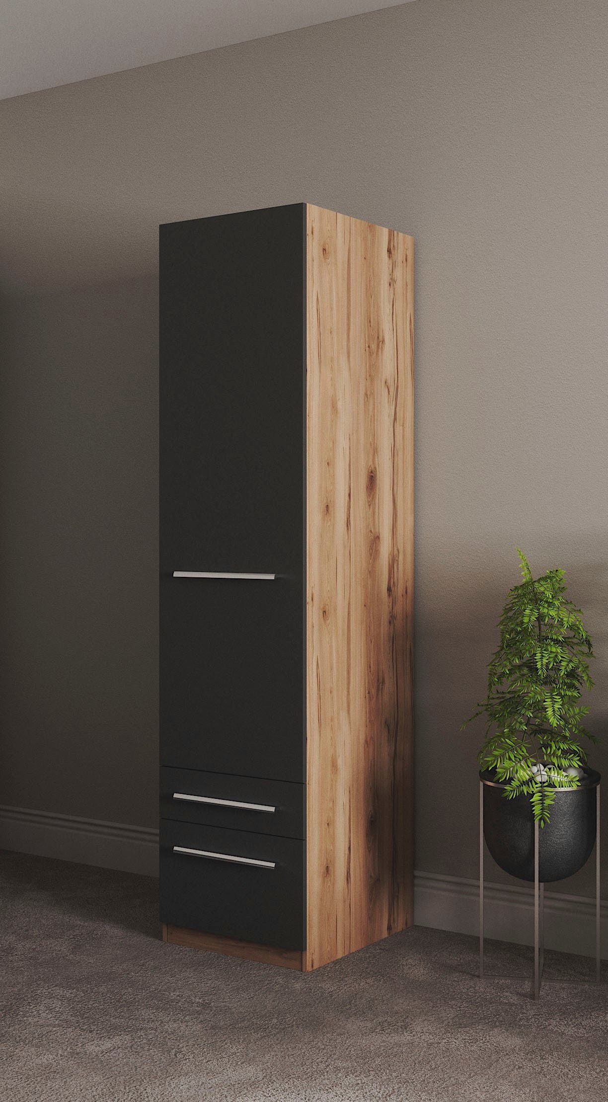 priess Kledingkast Kast garderobe waskast Barcelona in 5 breedtes veel opbergruimte, ruime lades, met spiegel, made in germany kledingkasten maat 48
