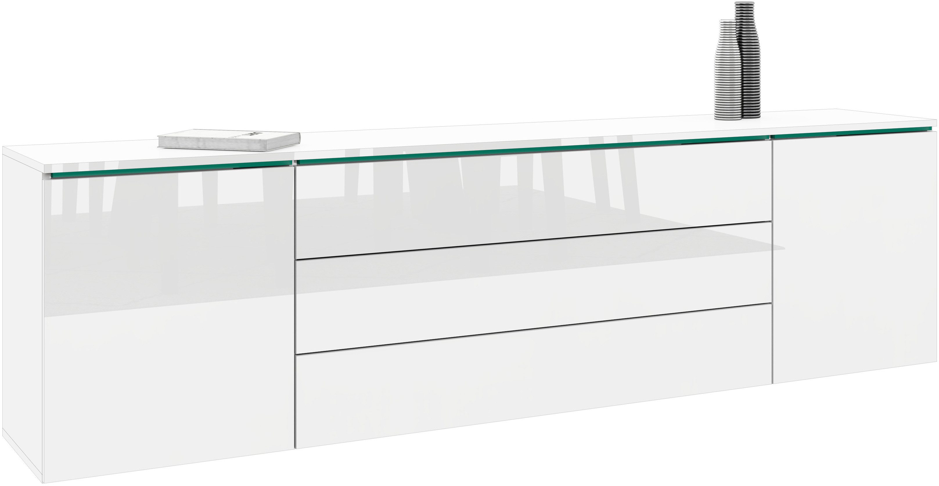 borchardt Möbel Tv-meubel San Diego Breedte 200 cm