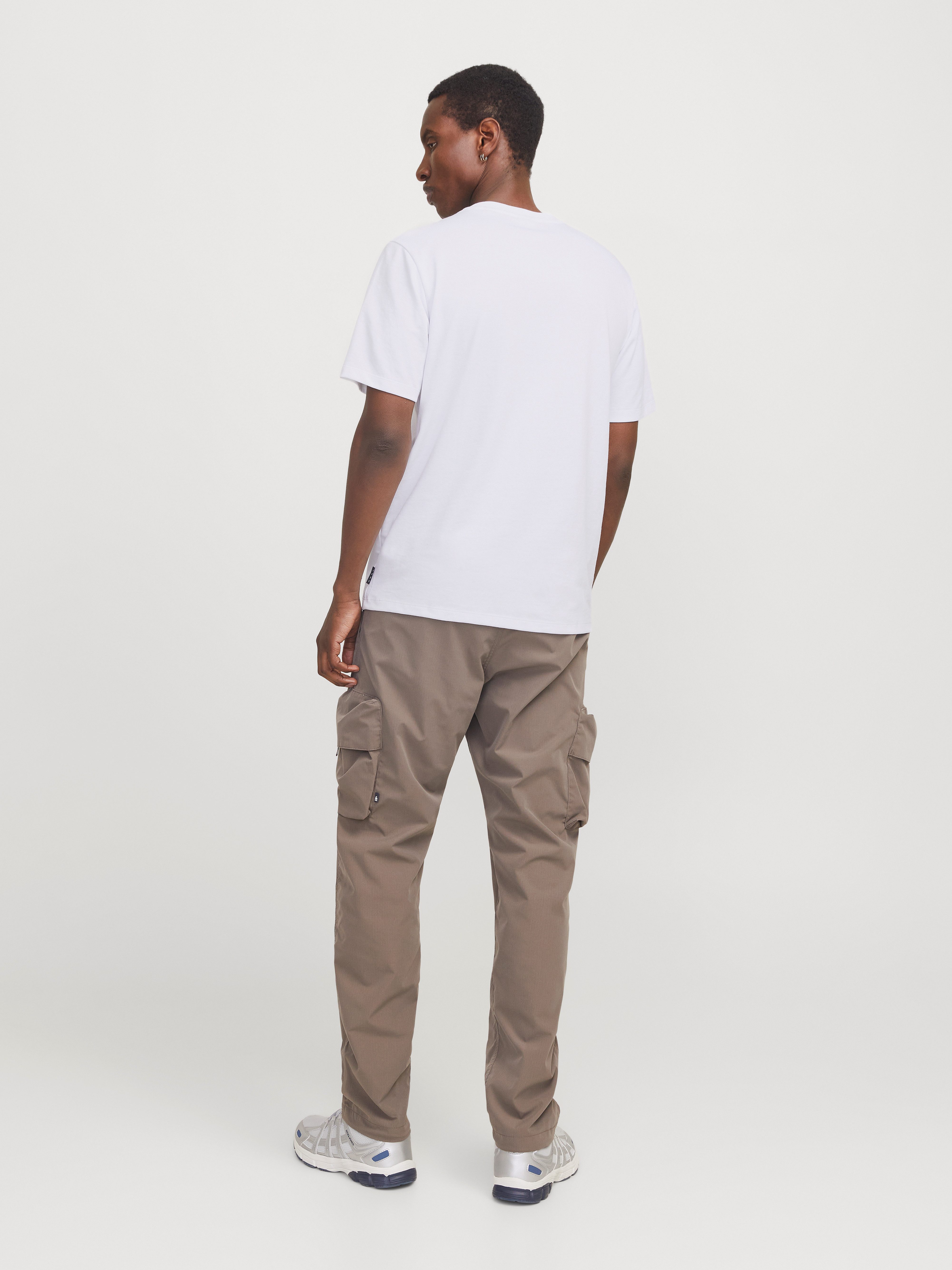 Jack & Jones T-shirt JCOFUSION FULL BRANDING TEE SS CREW NOOS