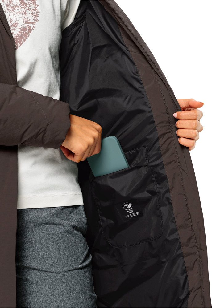 Jack Wolfskin Donsjas MARIENPLATZ COAT W RDS