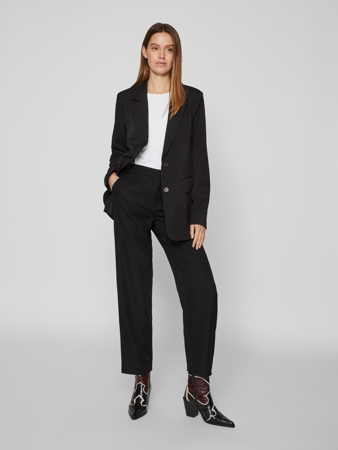 Vila Lange blazer VIVARONE LOOSE BLAZER-NOOS