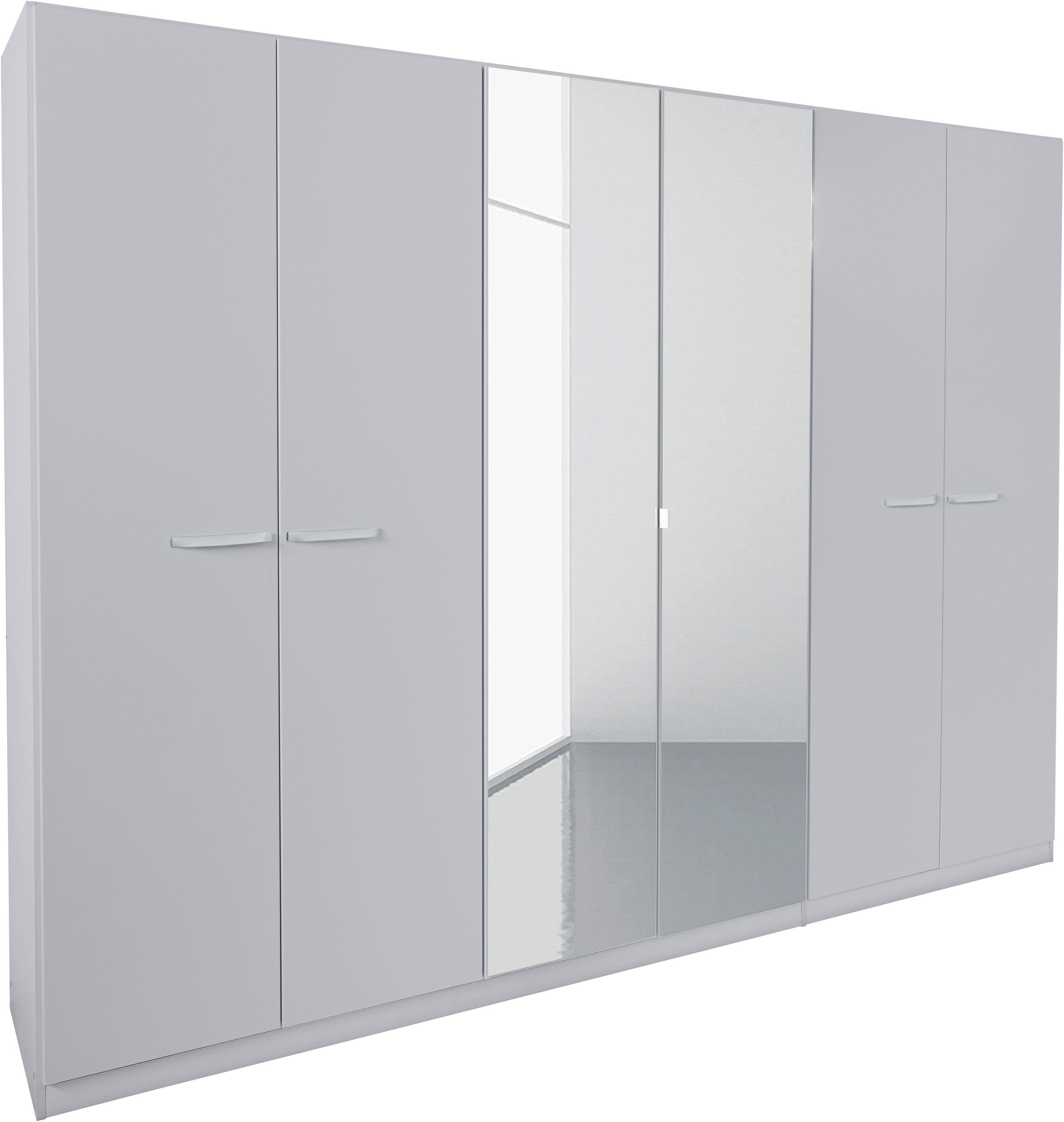 rauch Draaideurkast Kledingkast kast garderobe TOPSELLER OTELI incl. binnenindeling met 3 binnenlades extra planken optioneel met spiegel made in germany