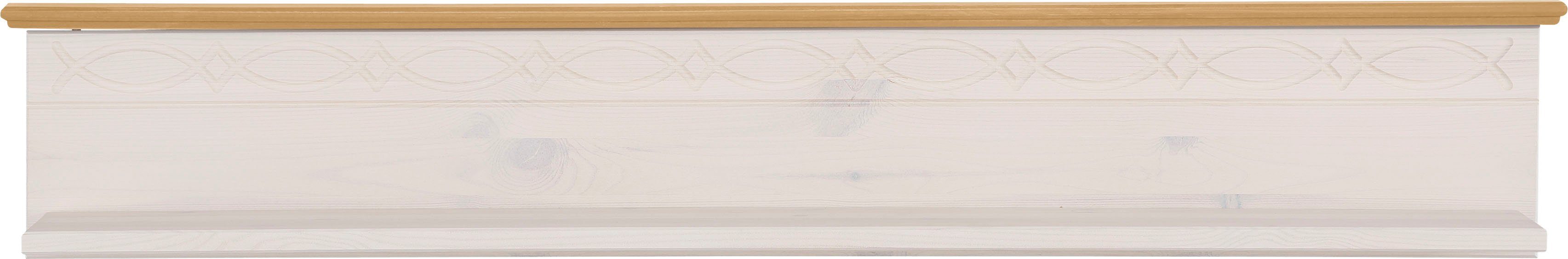 Home affaire Wandplank Indra van massief grenen, 120 cm breed