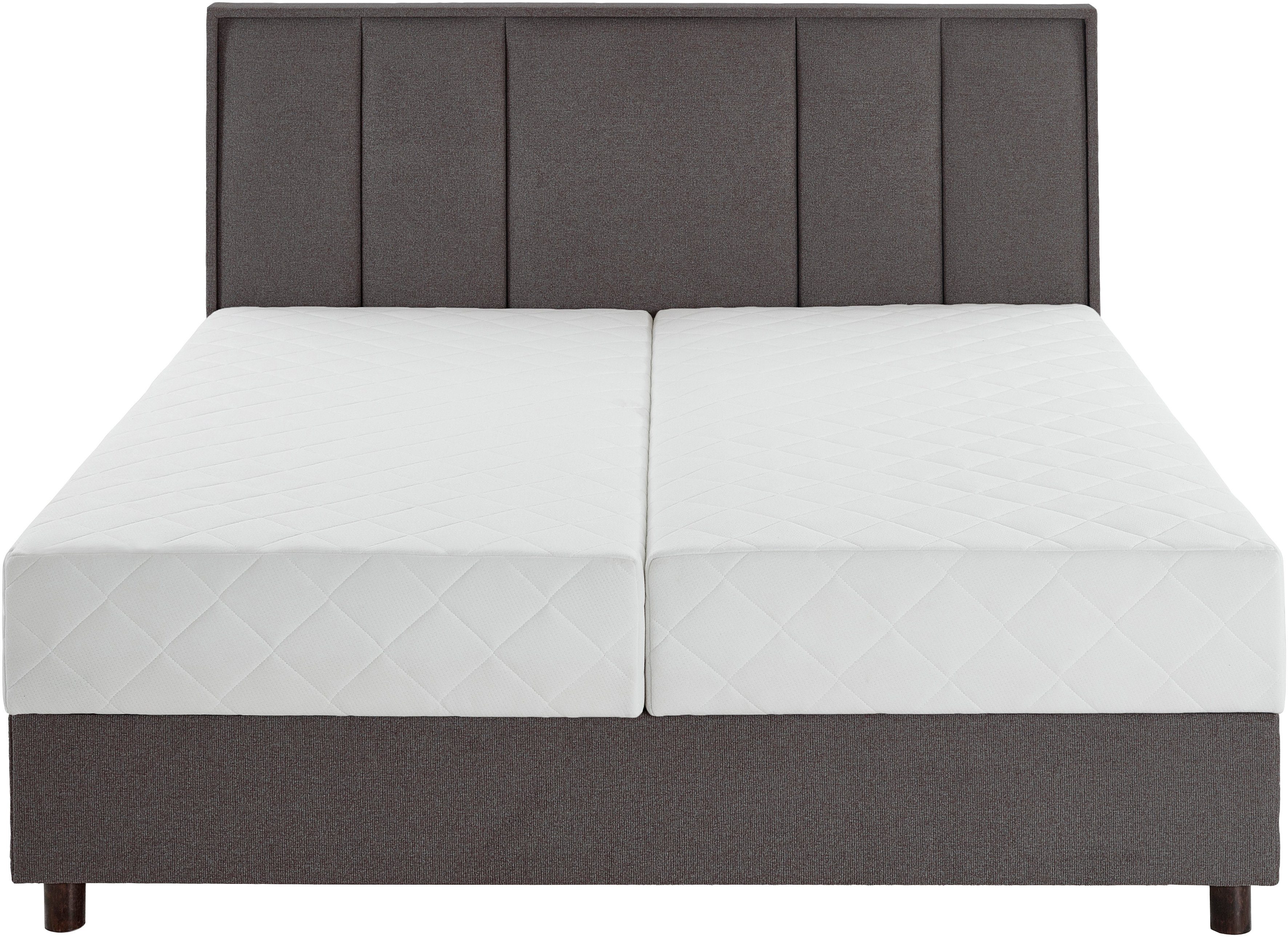 ATLANTIC home collection Boxspring ARLA met pocketveringsmatras en bedkist