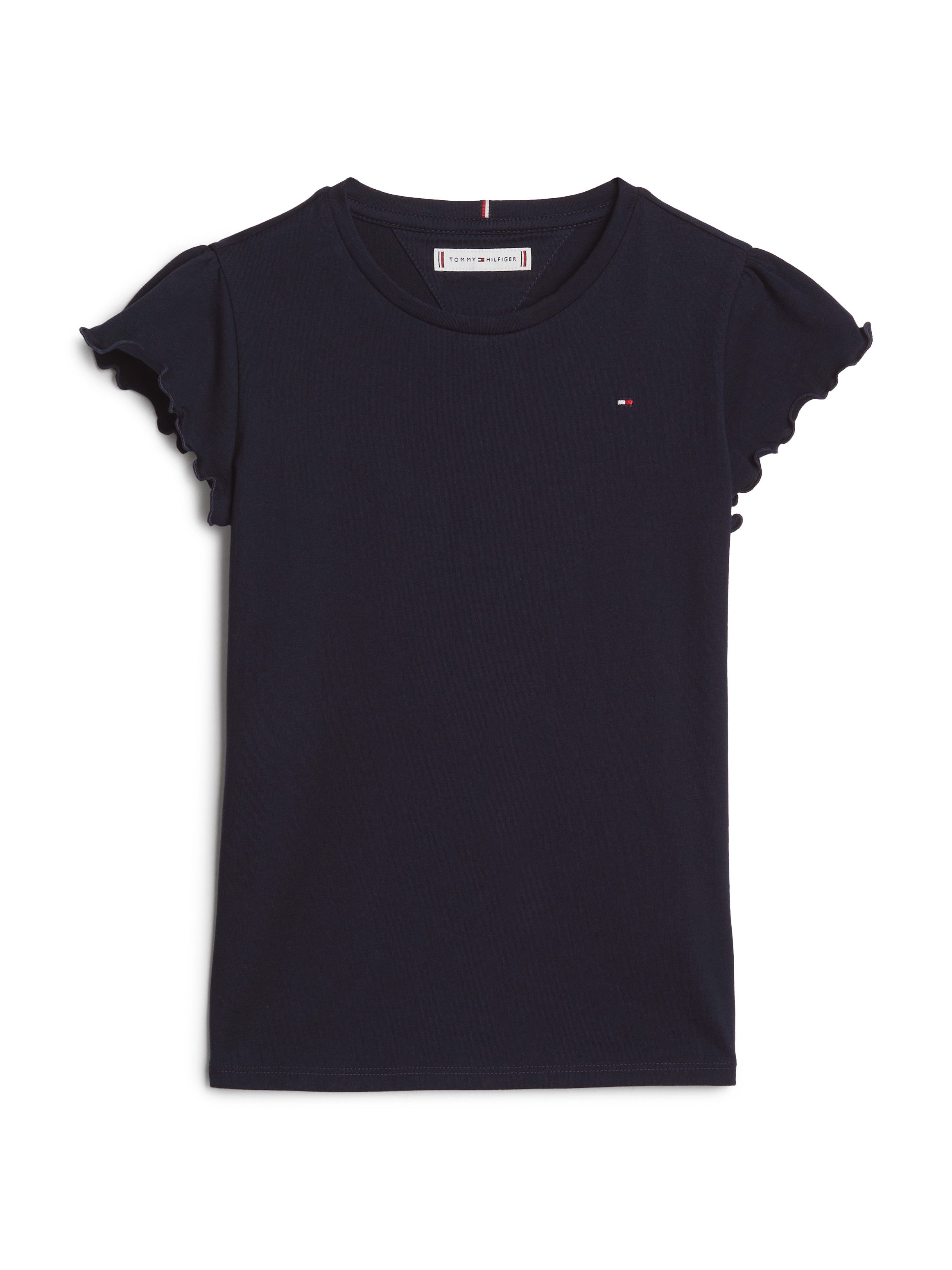 Tommy Hilfiger T-shirt ESSENTIAL RUFFLE SLEEVE TOP