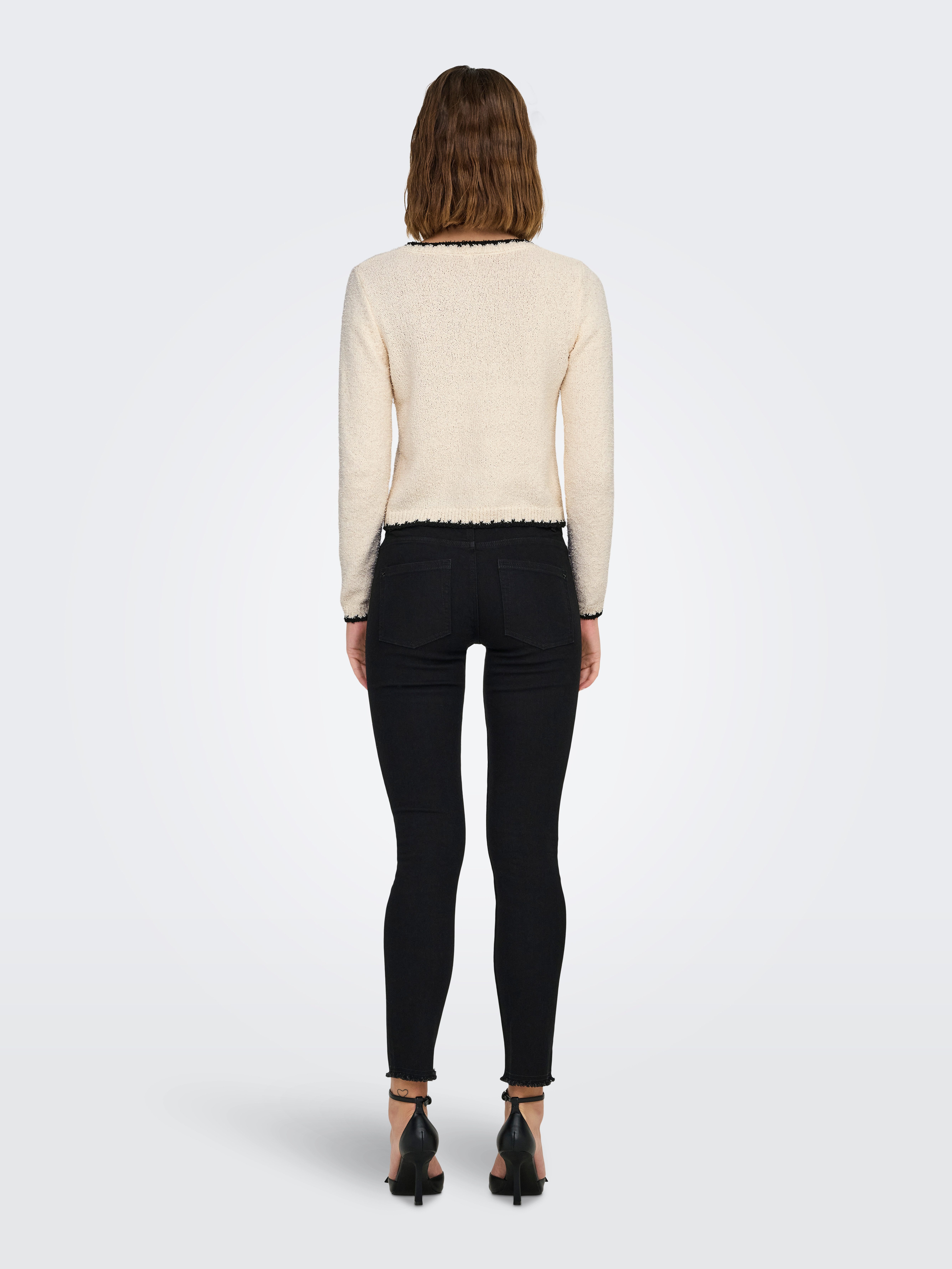 Only Vest ONLTERESA LIFE LS ONECK CARDIGAN CC KNT