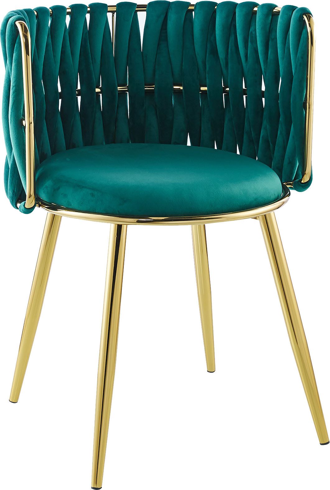 Kayoom Stoel Melly 125 2-delige set, geweldig ontwerp van de rugleuning, ronde zitting (set, 2 stuks)