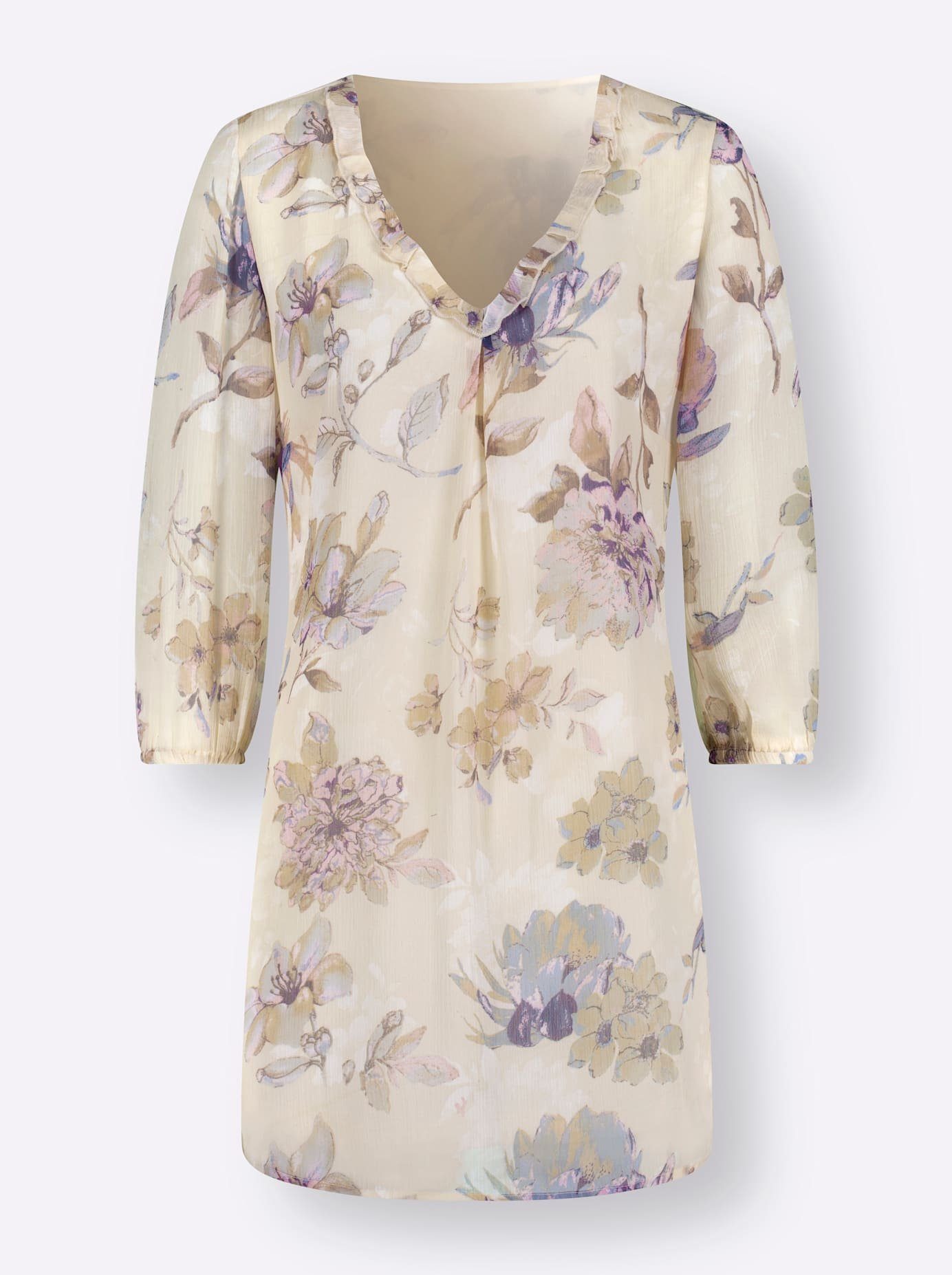 Lady Gedessineerde blouse