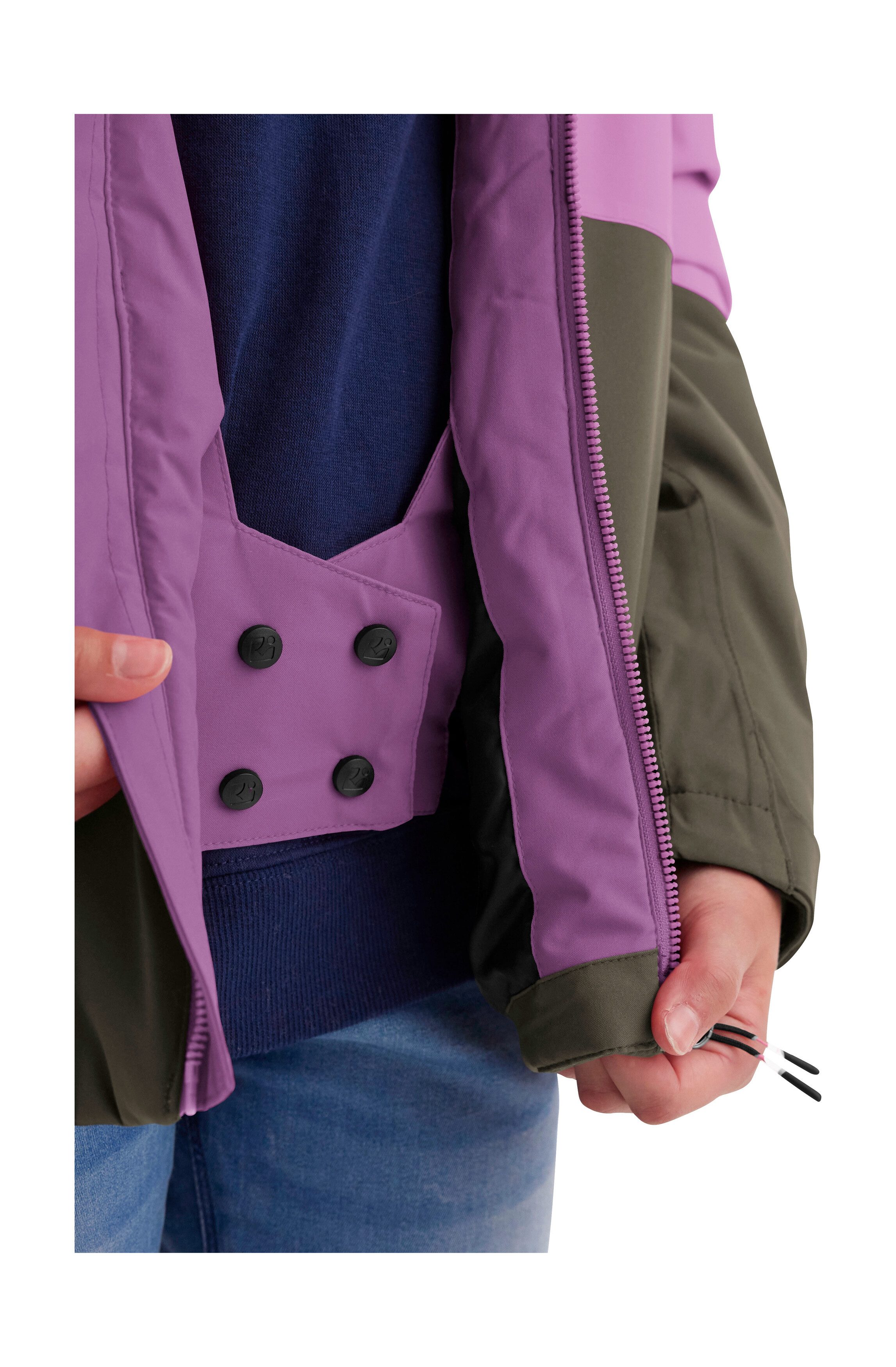 Killtec Outdoorjack KOW 170 GRLS JCKT Functionele jack met capuchon en sneeuwvang, waterdicht