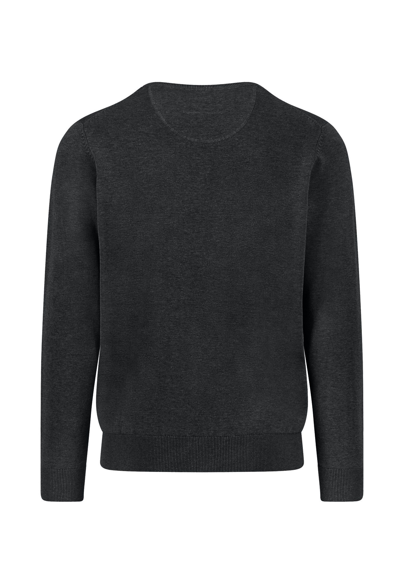 FYNCH-HATTON Trui met ronde hals met geborduurd logo