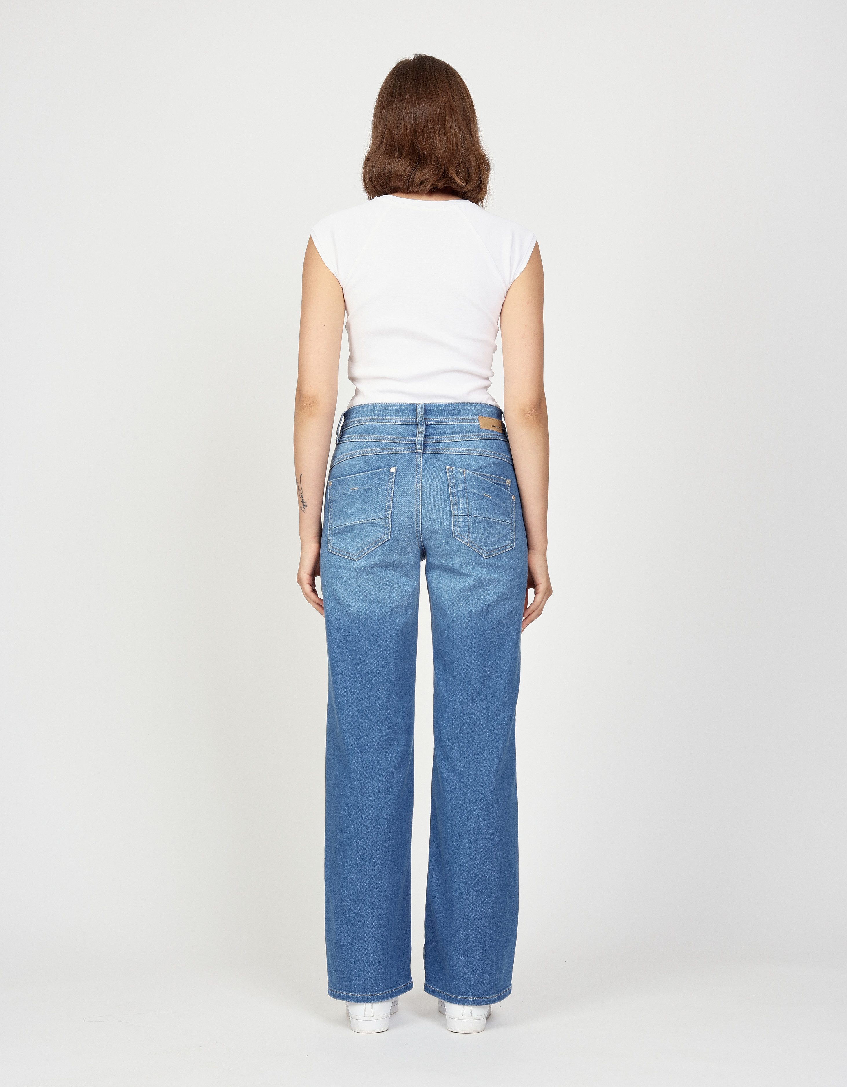 GANG Wijde jeans 94AMELIE WIDE