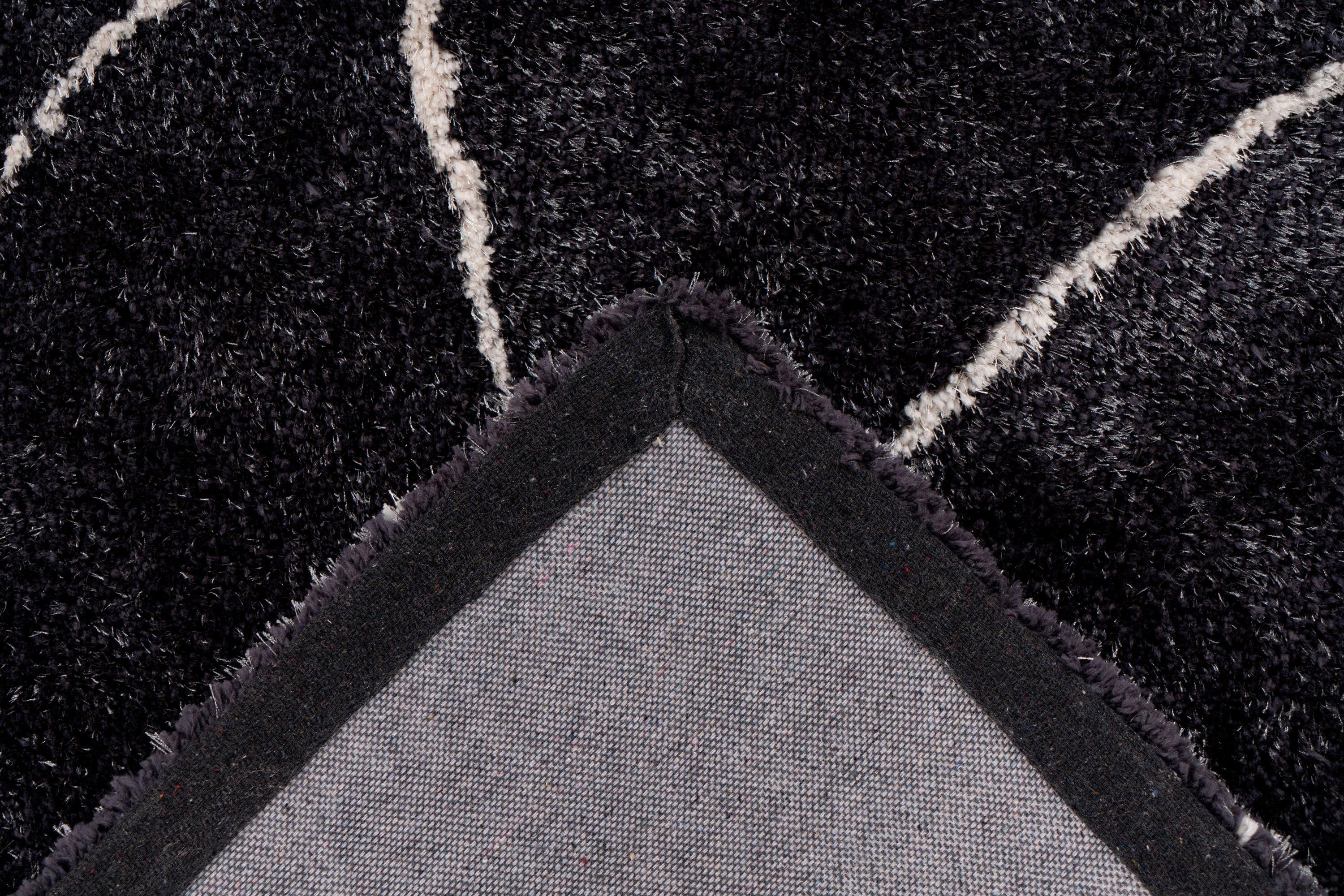 calo-deluxe Hoogpolig vloerkleed Elvar-4000 bijzonder zacht door microvezel, woonkamer