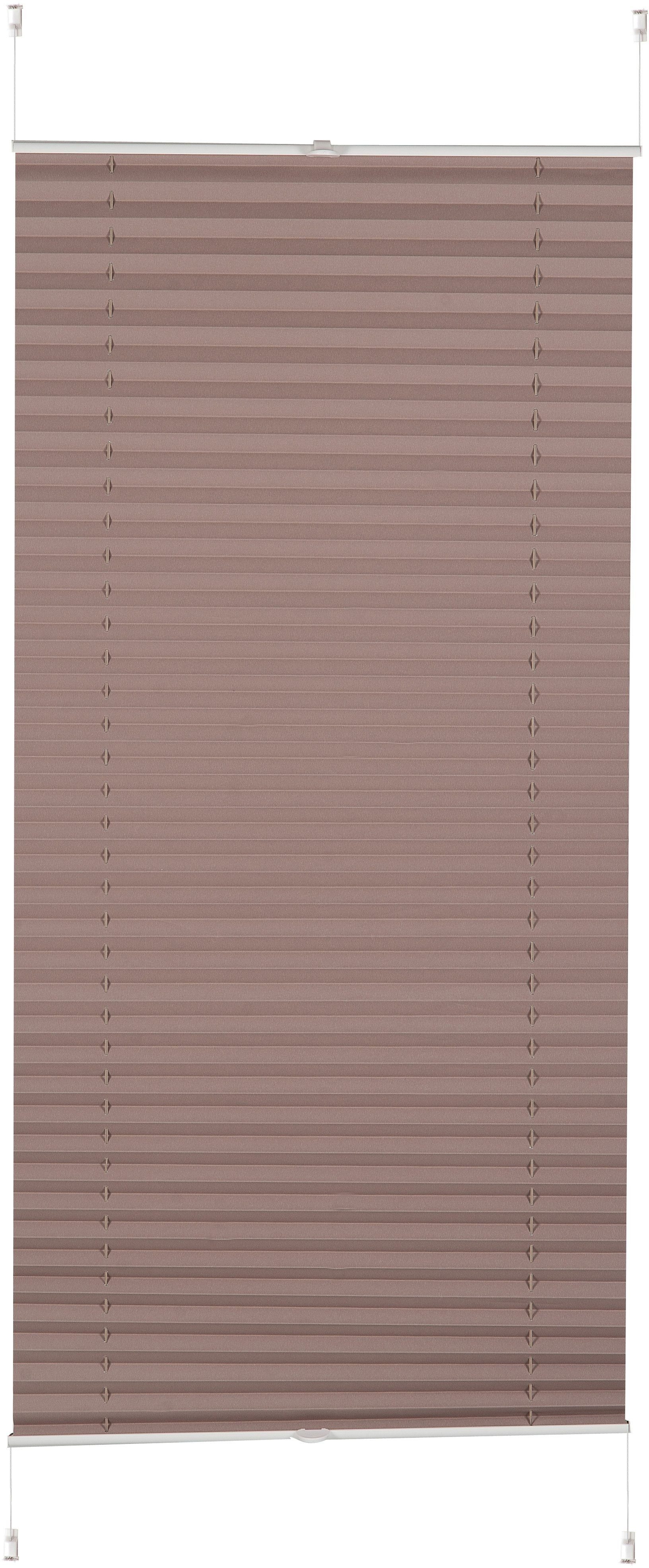 K-HOME Plissé Klemmfix Pisa (1 stuk) plisségordijnen maat 10 bruin