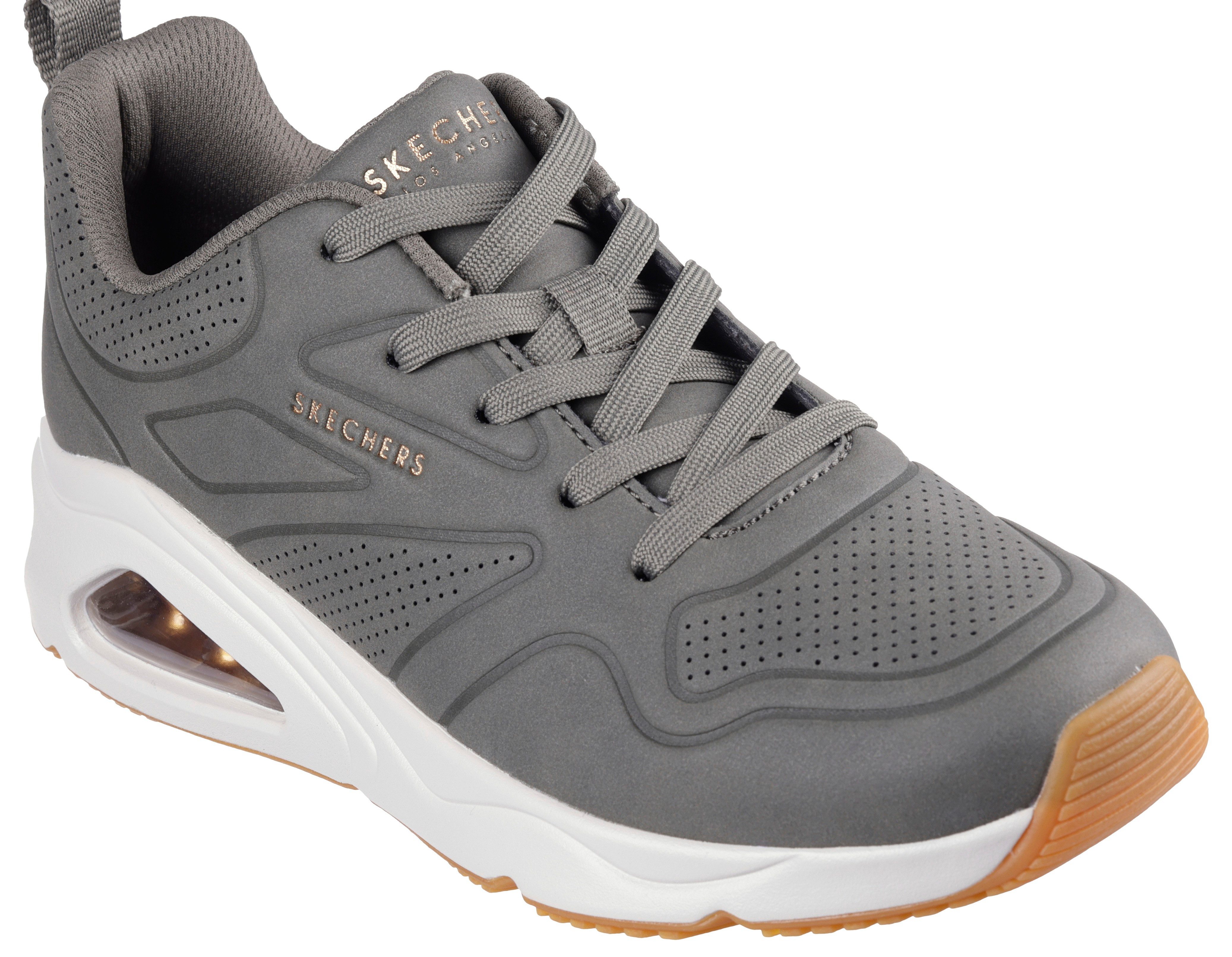 Skechers Sneakers TRES-AIR UNO Vrijetijdsschoen, halfschoen, veterschoen met air-cooled memory foam